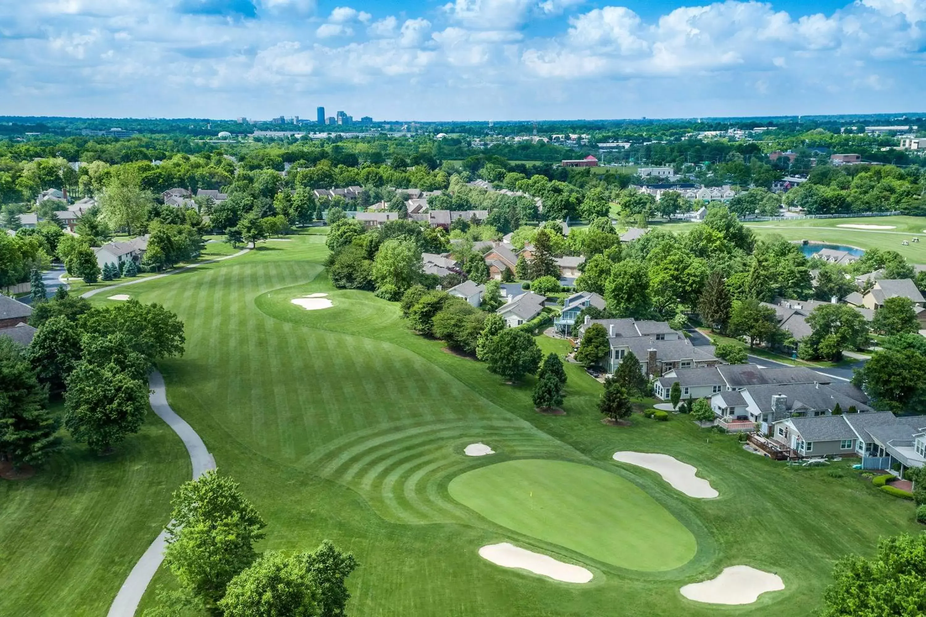 Golfcourse, Bird's-eye View in Lexington Griffin Gate Marriott Golf Resort & Spa