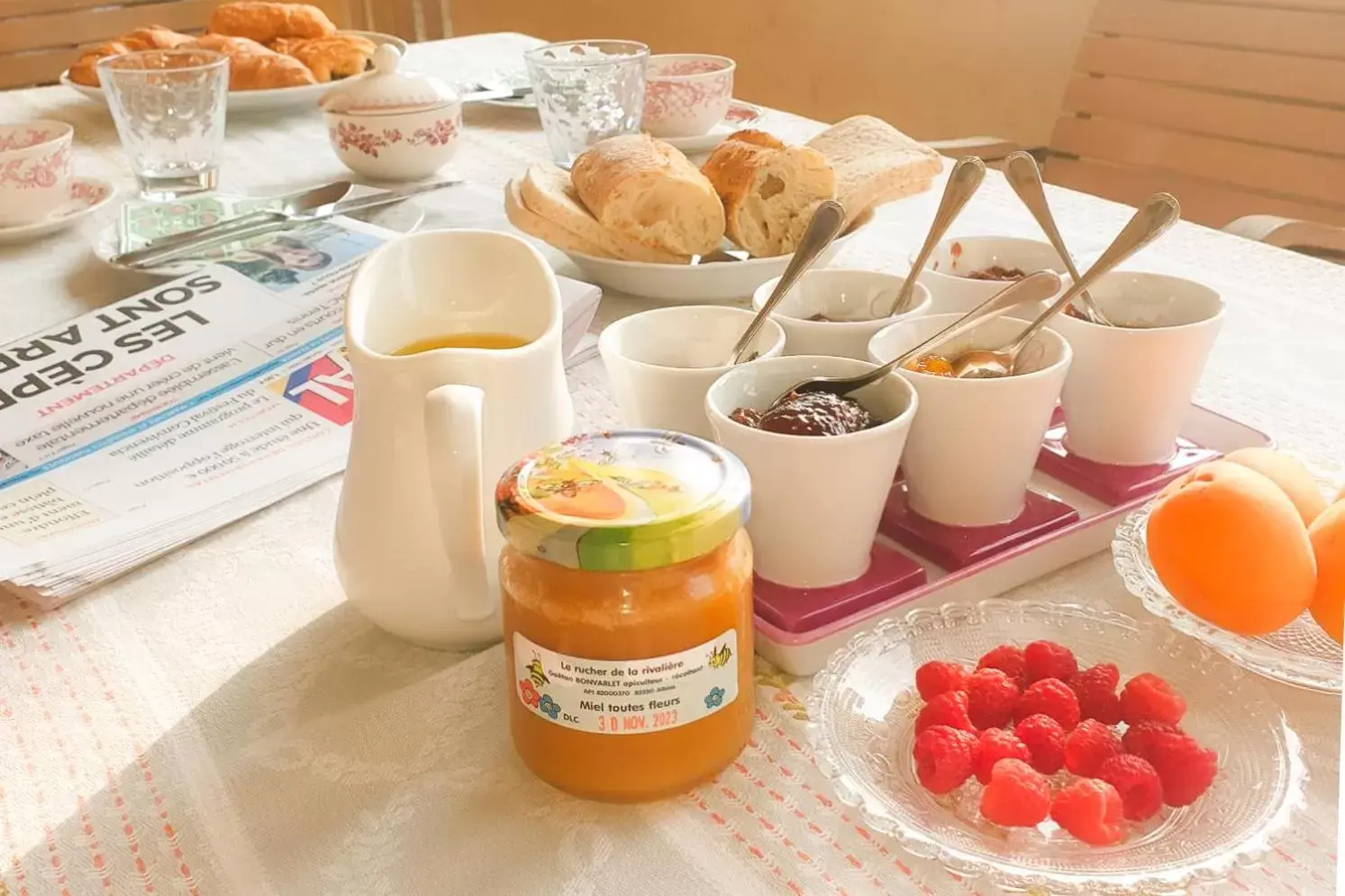 Garden, Breakfast in Le domaine de la Rivalière