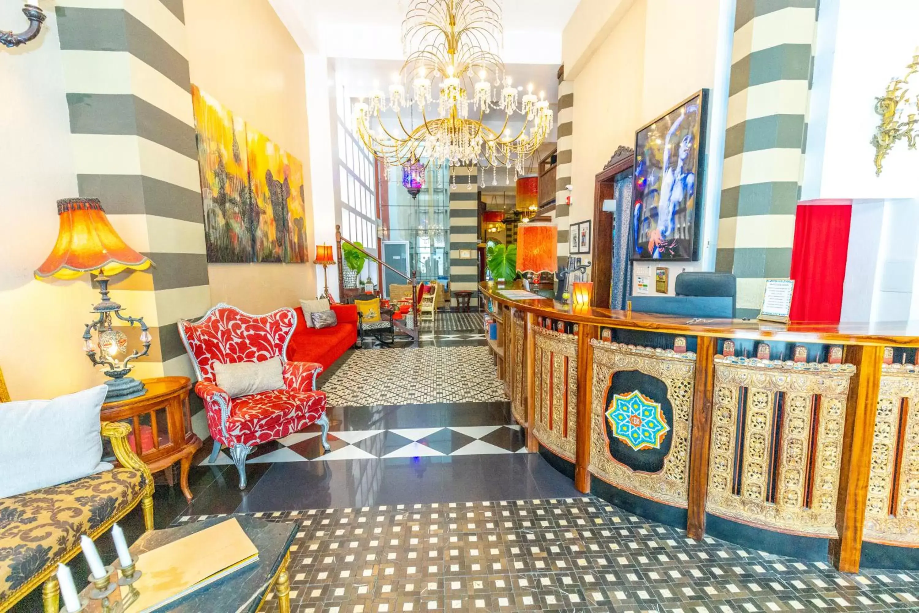 Lobby or reception in CasaBlanca Hotel Lobby or reception in CasaBlanca Hotel