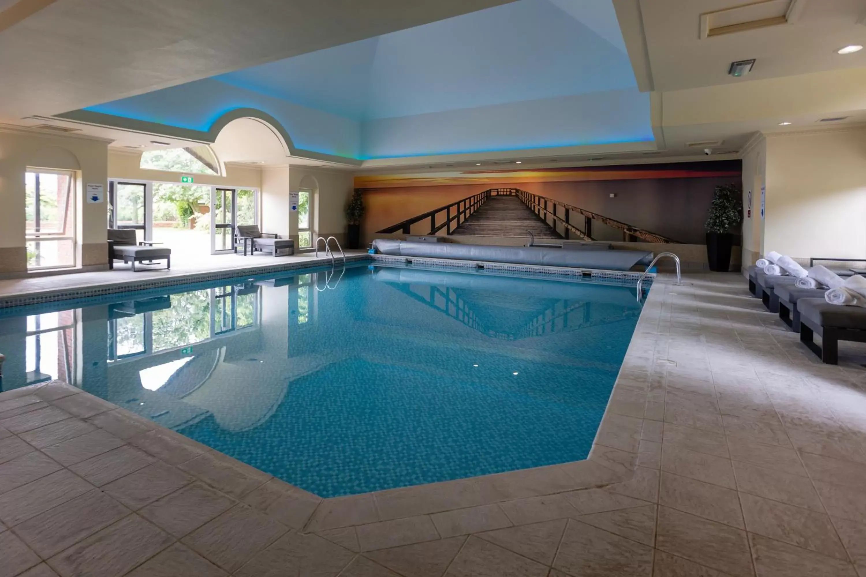 Swimming Pool in Mercure Shrewsbury Albrighton Hall Hotel & Spa