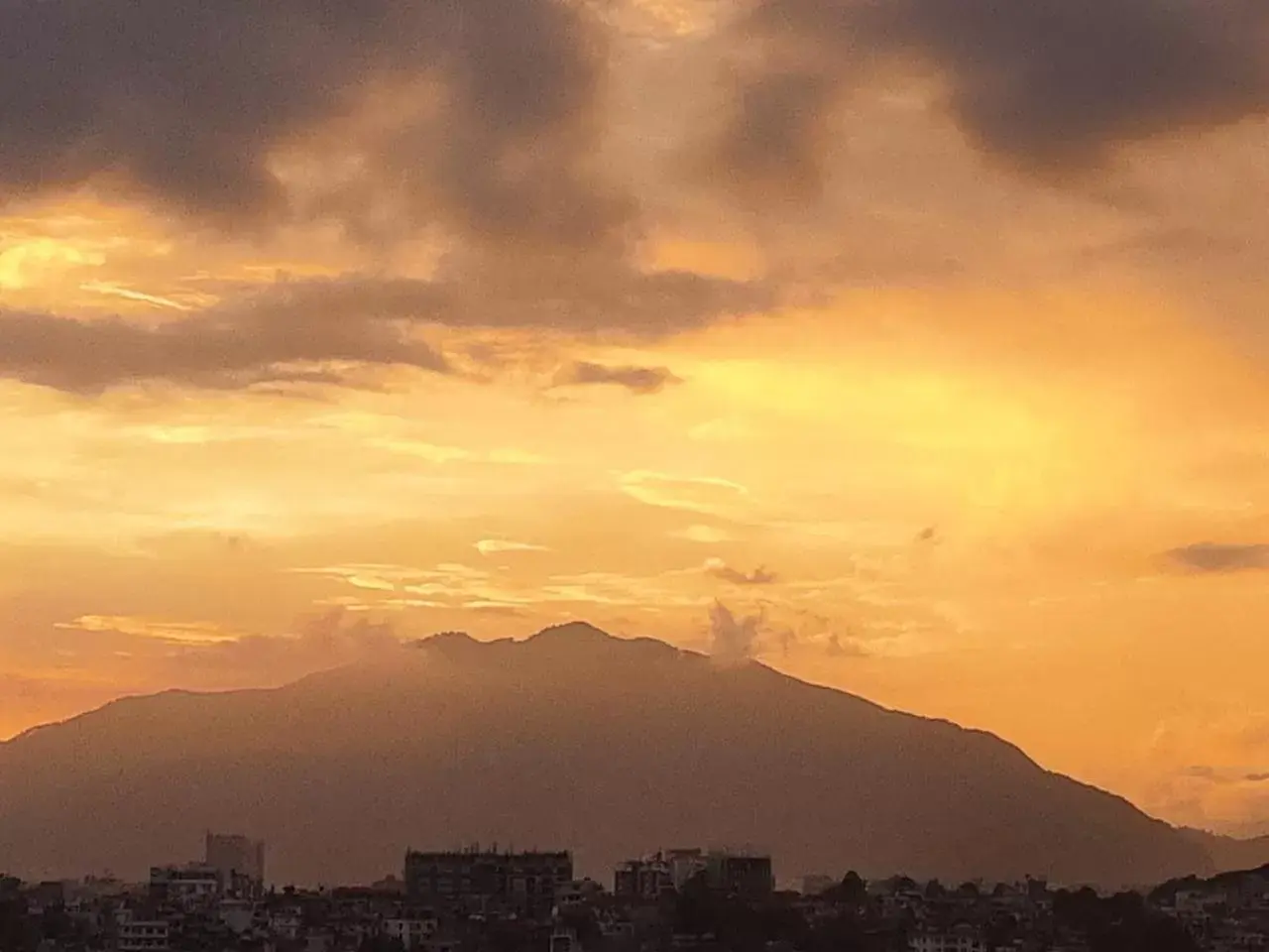 Mountain view in Hotel Krishna Kathmandu Mountain view in Hotel Krishna Kathmandu