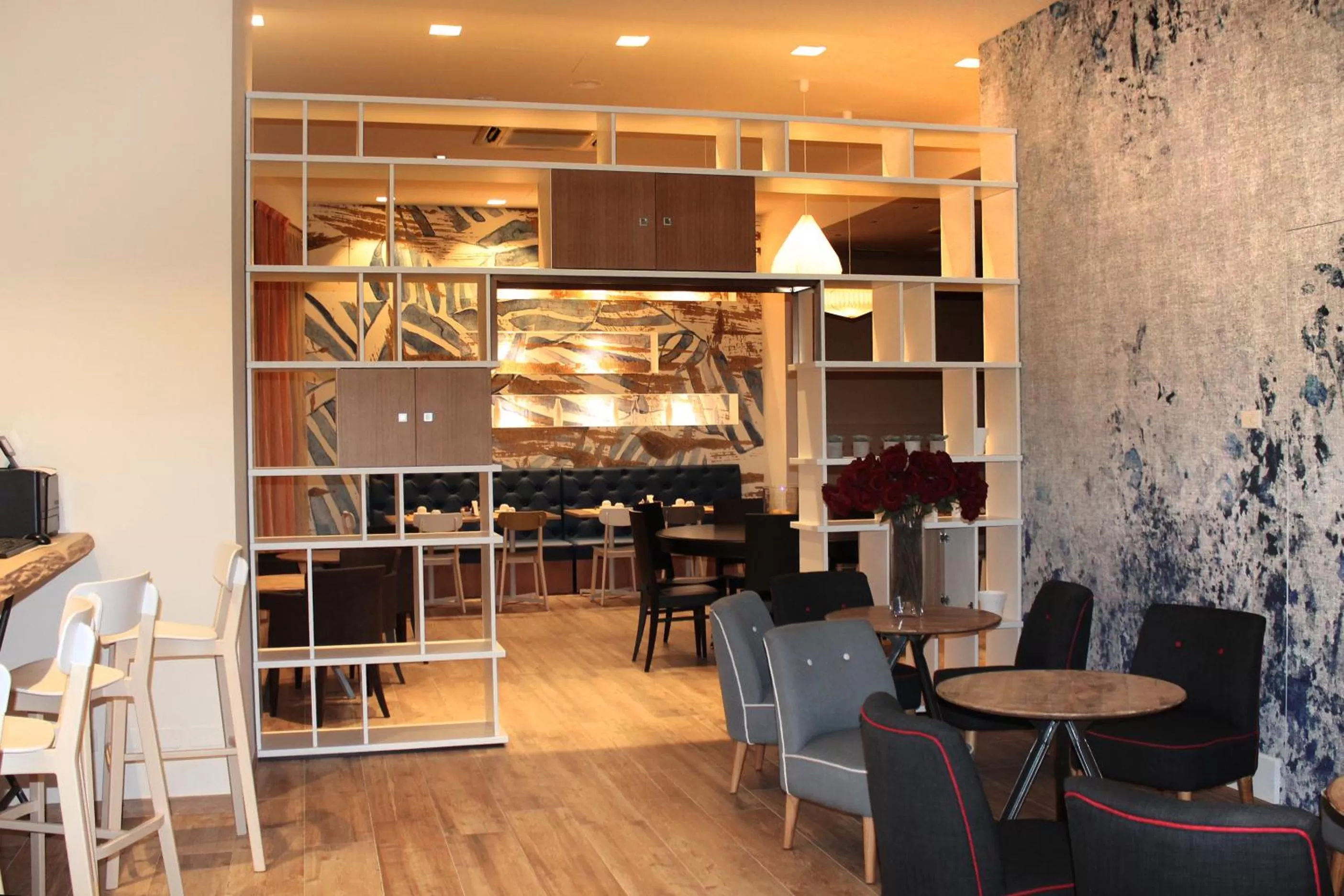 Communal lounge/ TV room in Best Western Hotel Piemontese