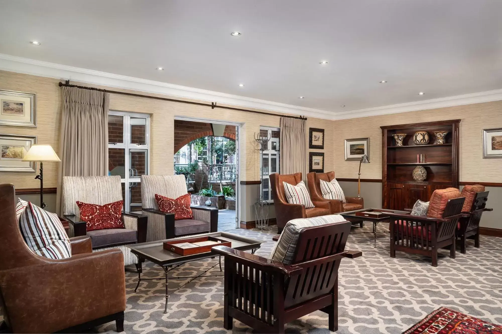 Living room, Seating Area in Premier Hotel Quatermain