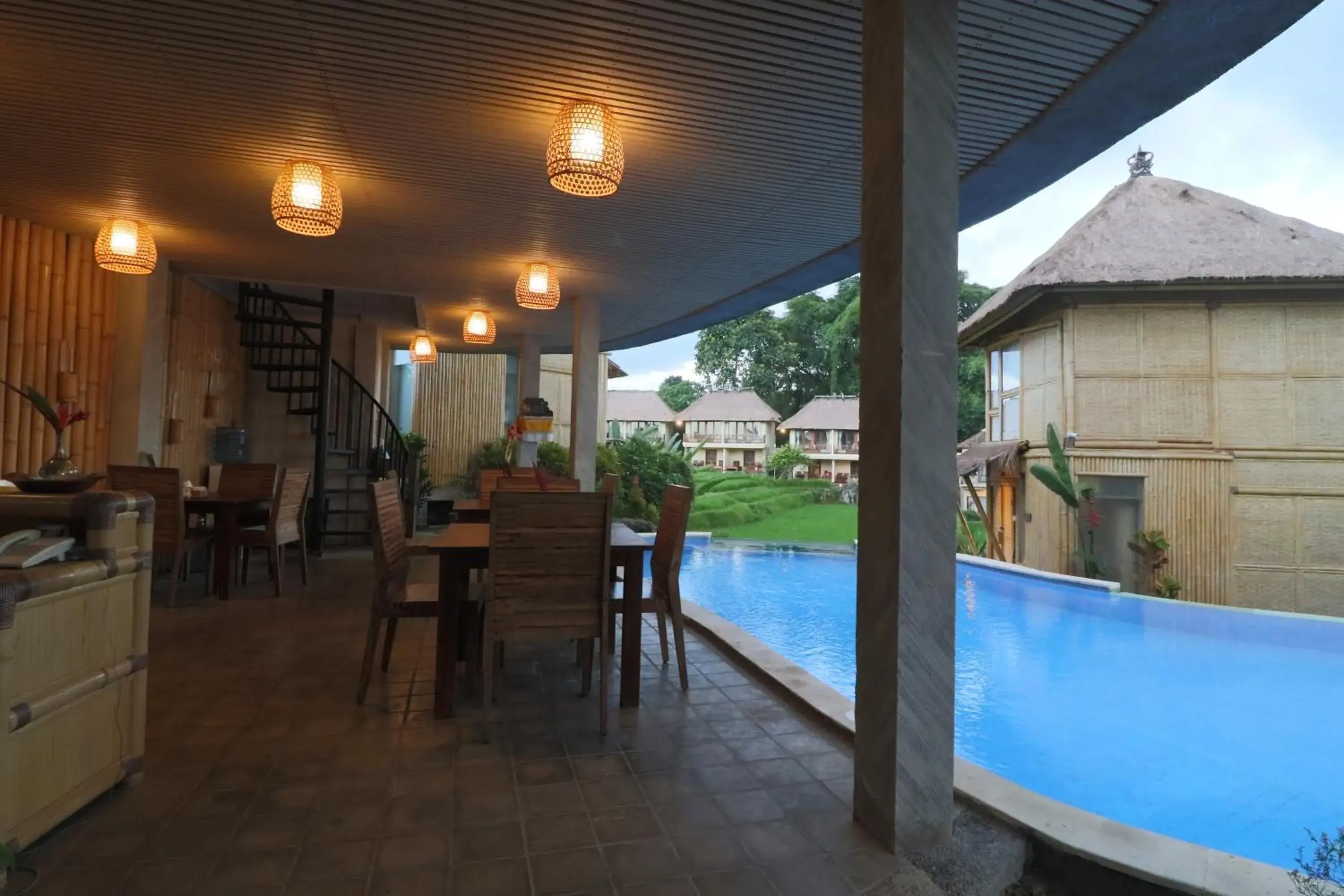 Restaurant/places to eat, Swimming Pool in Biyukukung Suite & Spa