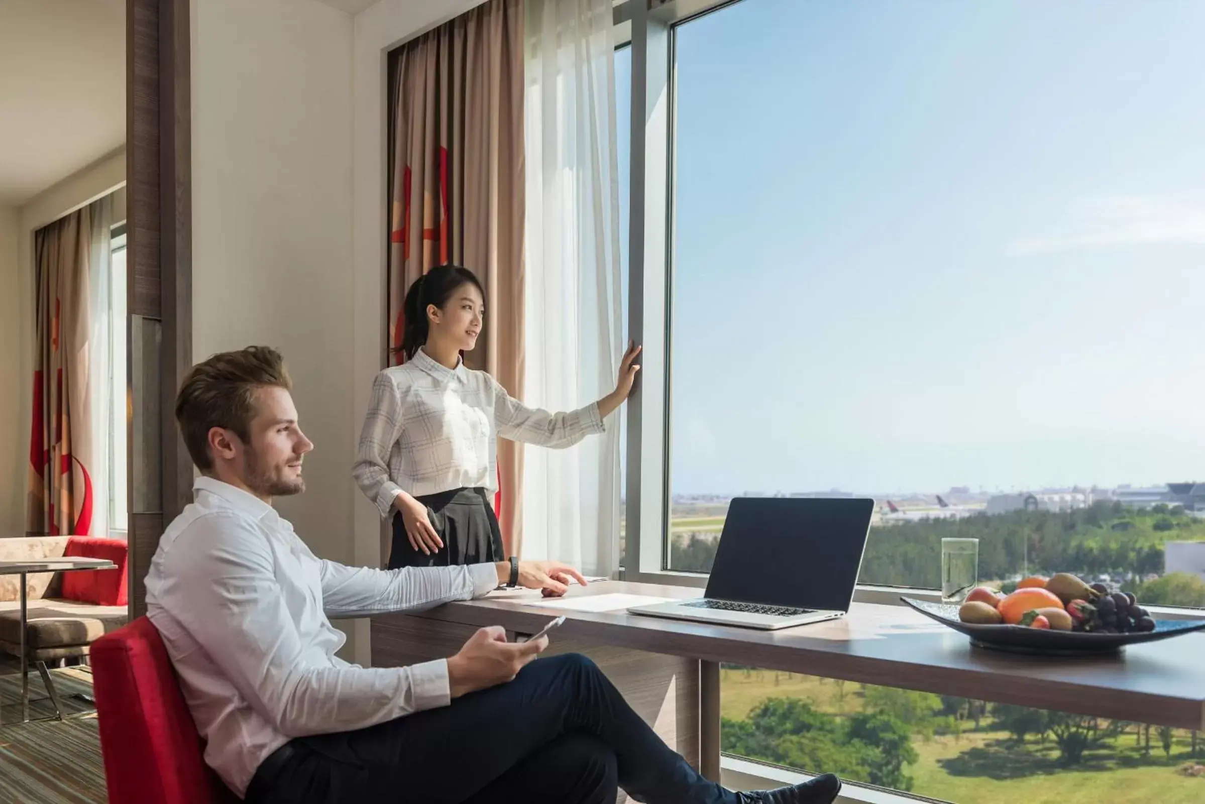 Landmark view in Novotel Taipei Taoyuan International Airport