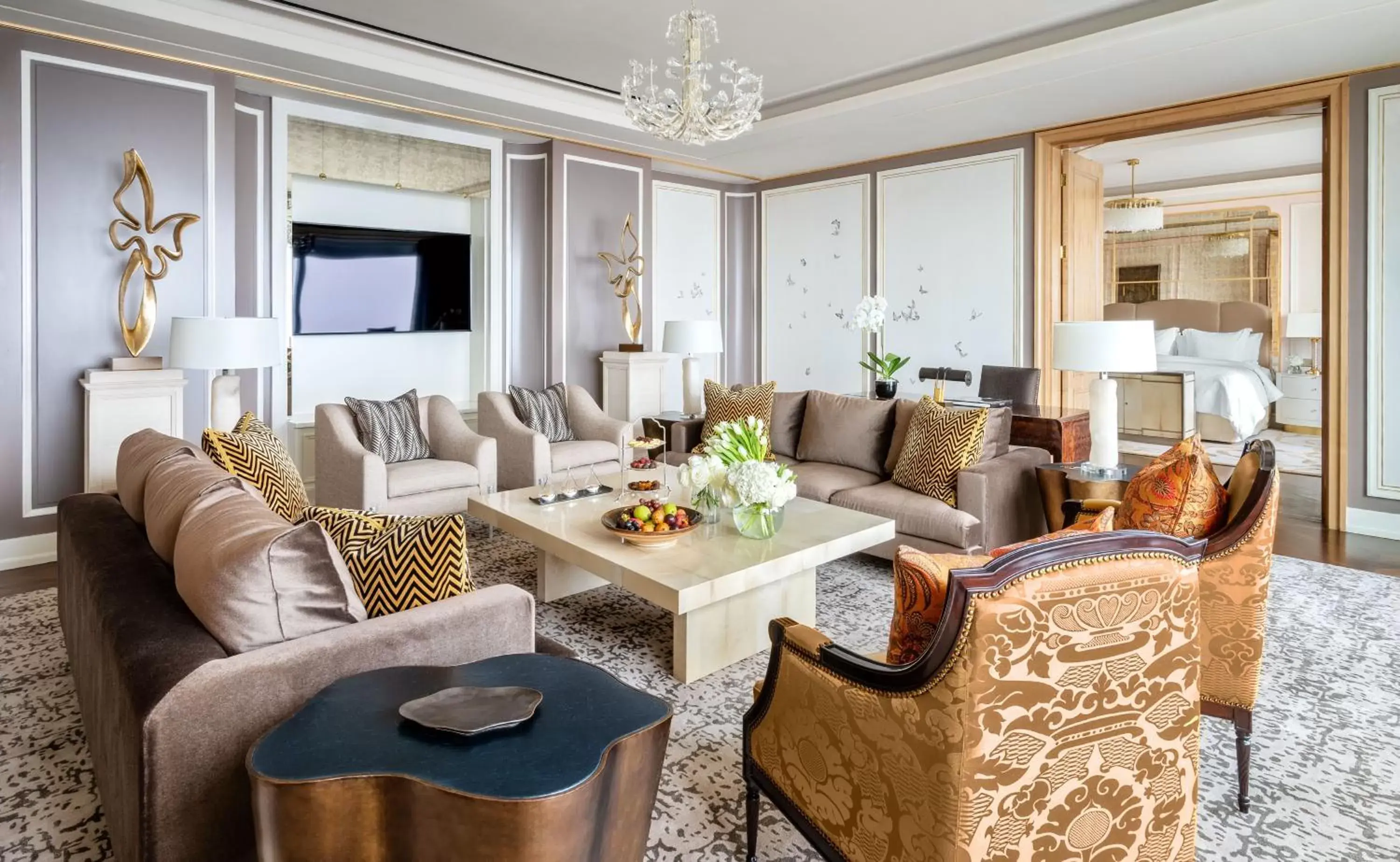 Living room, Seating Area in Four Seasons Hotel Jakarta