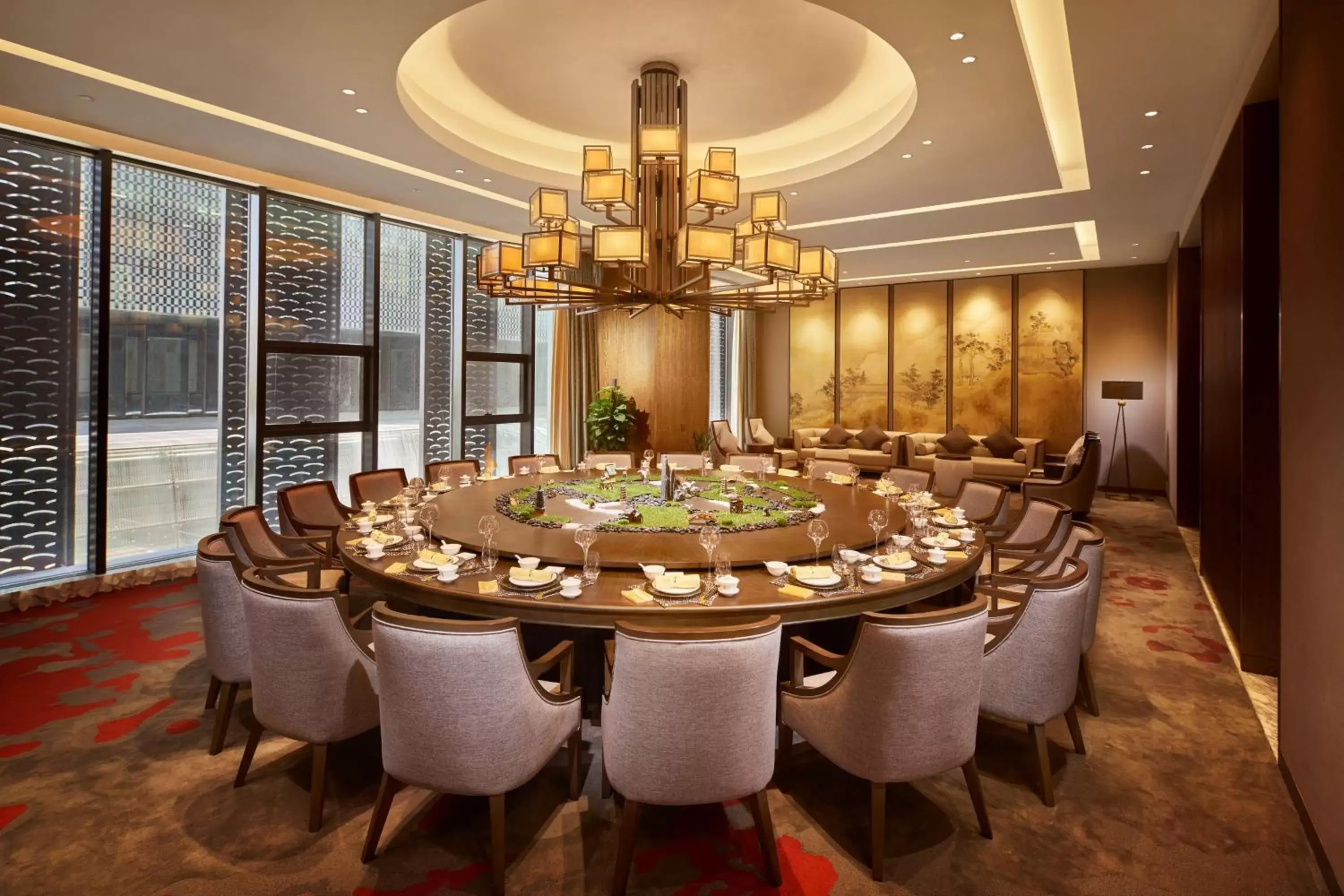 Photo of the whole room, Banquet Facilities in Hilton Suzhou