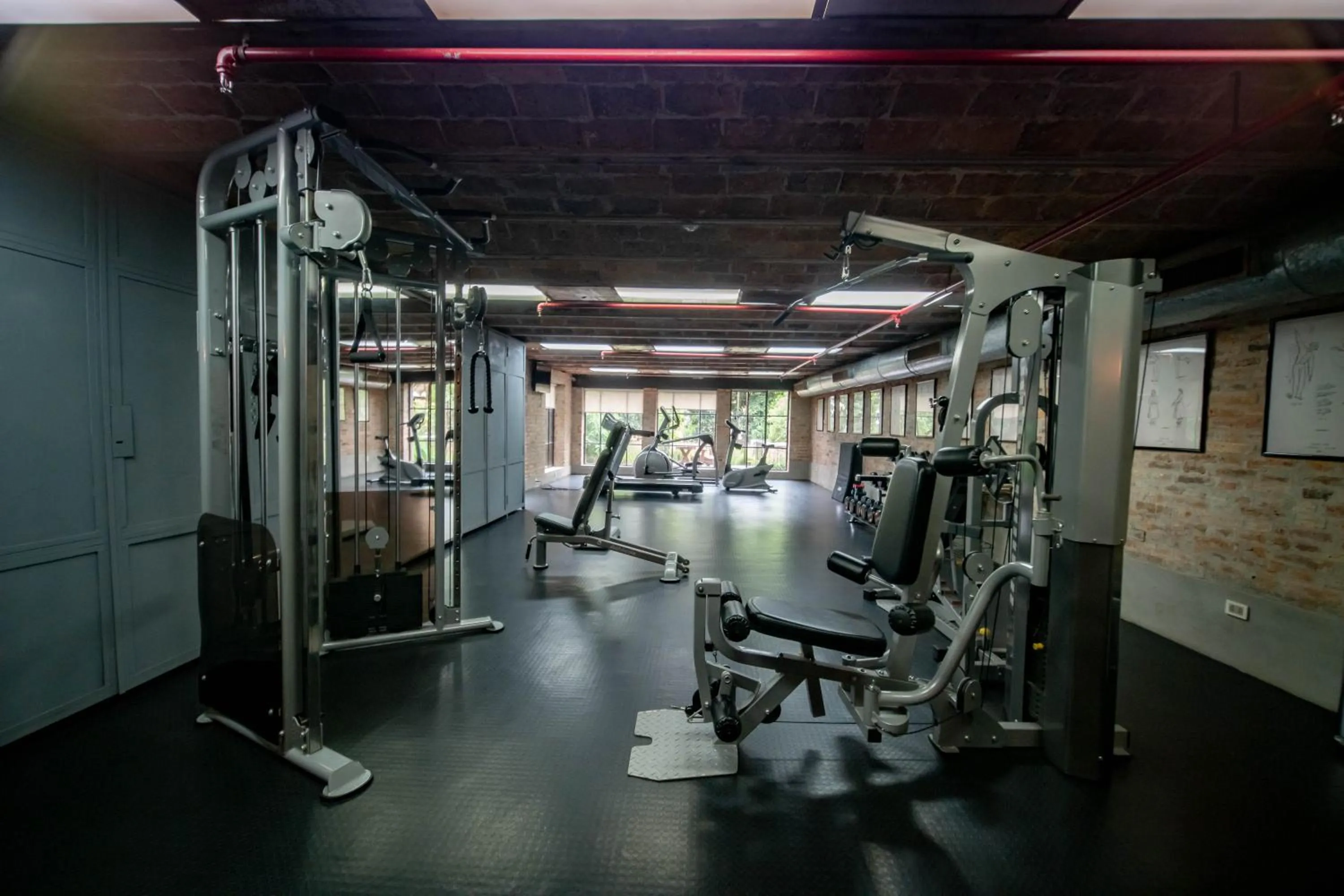 Fitness centre/facilities in Factoria Hotel