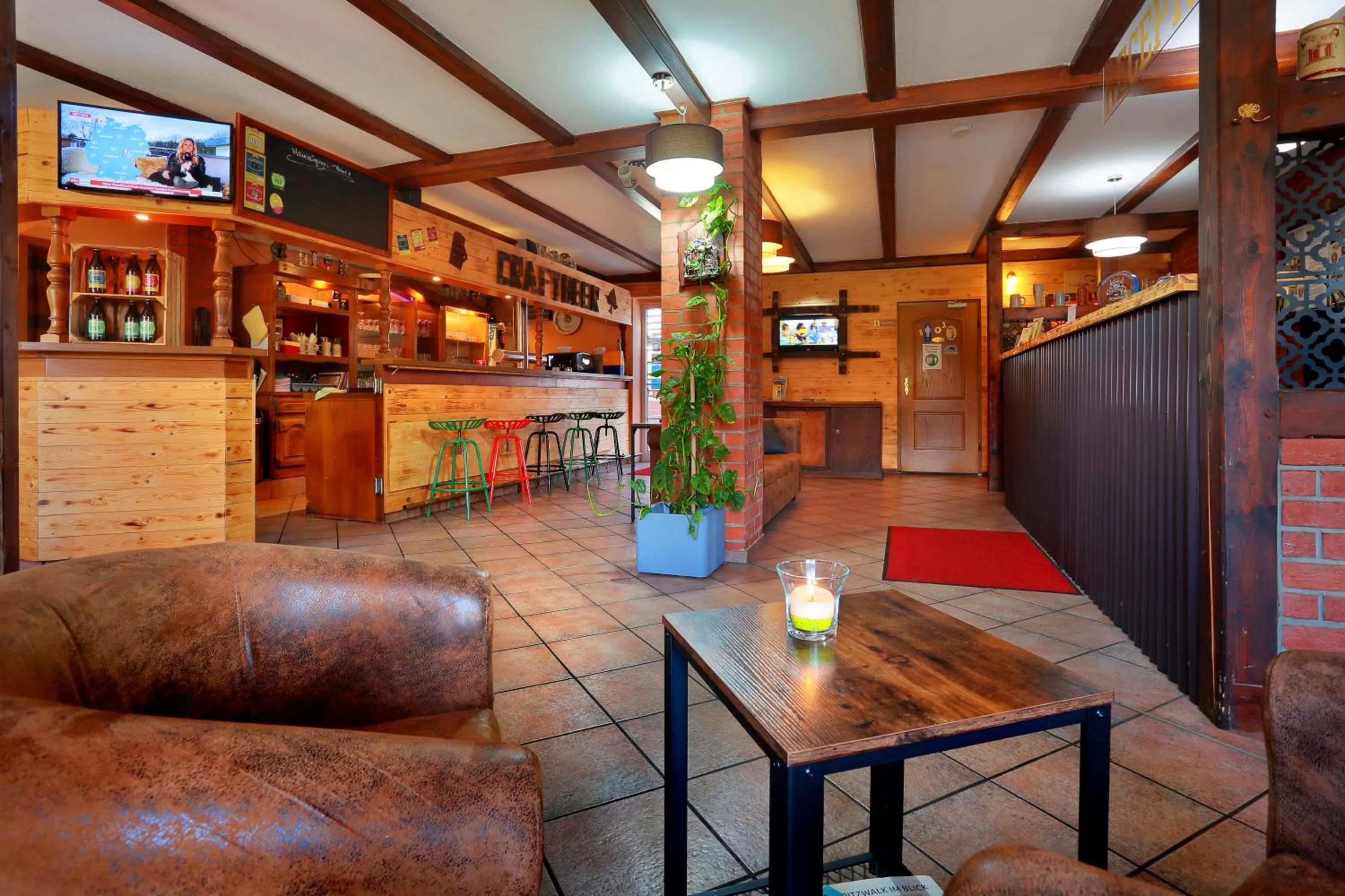 Lobby or reception in Landhotel & Brauhaus Prignitzer Hof