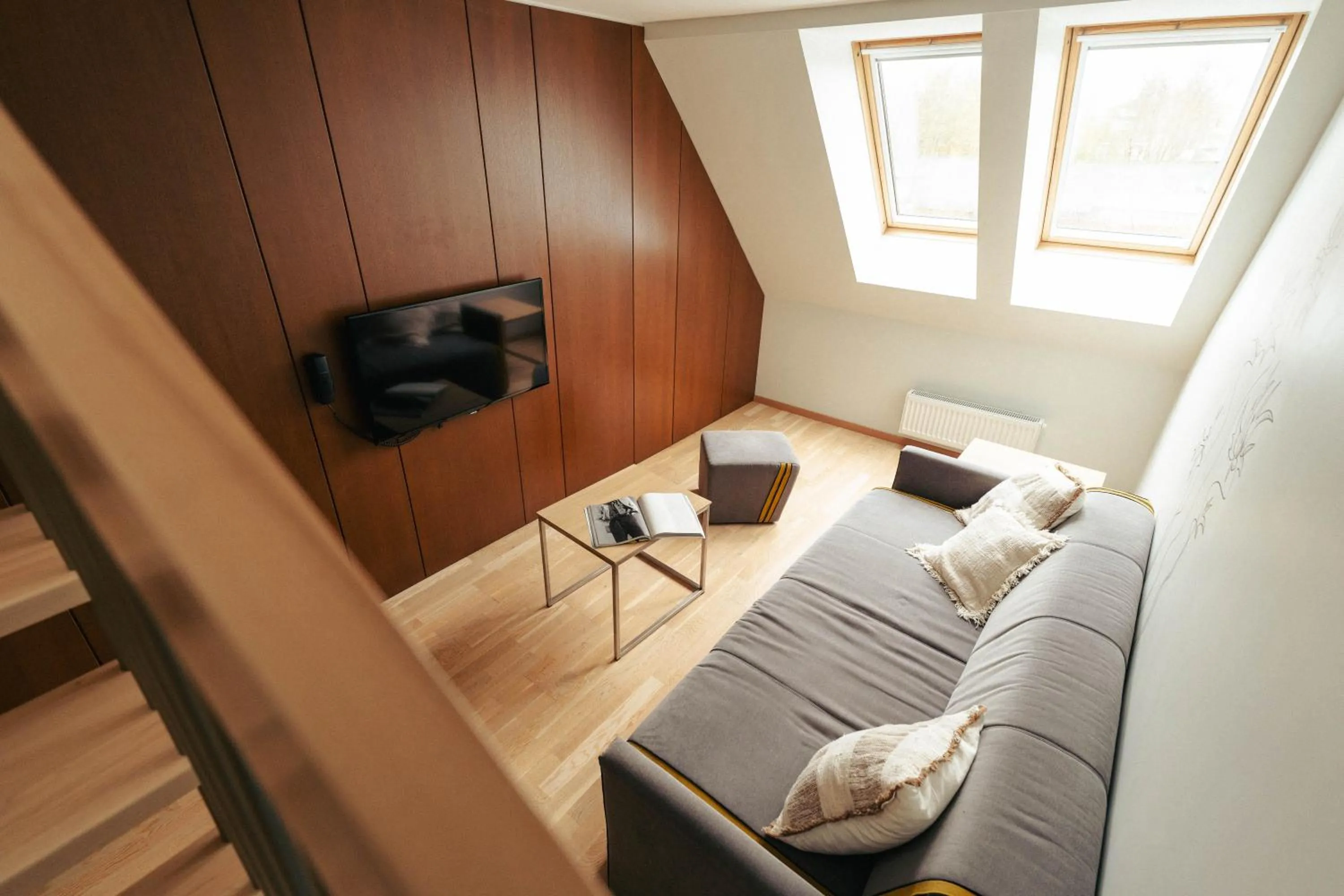 Seating Area in Amberton Green Apartments Palanga