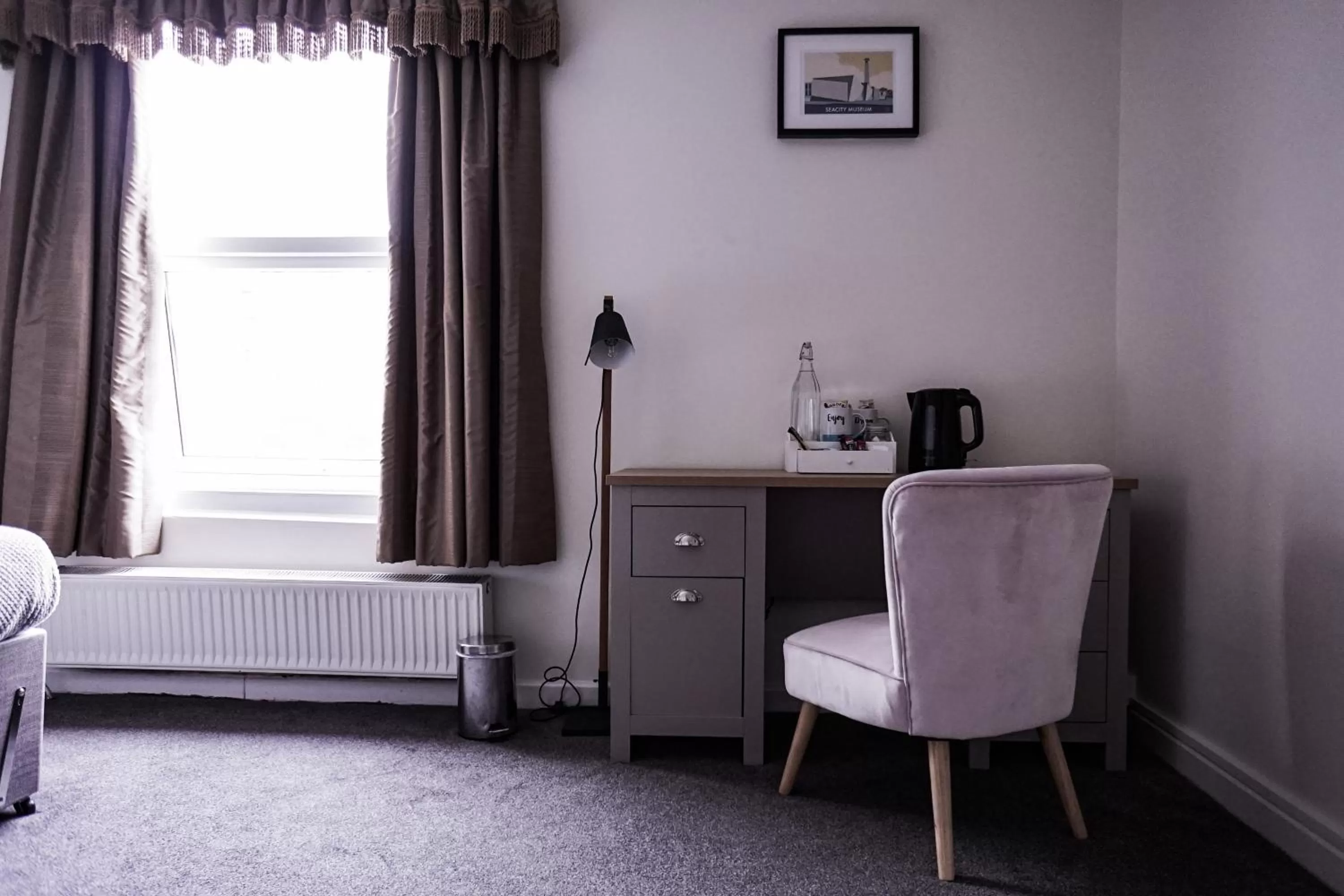 Coffee/tea facilities, Bed in Starboard Stays