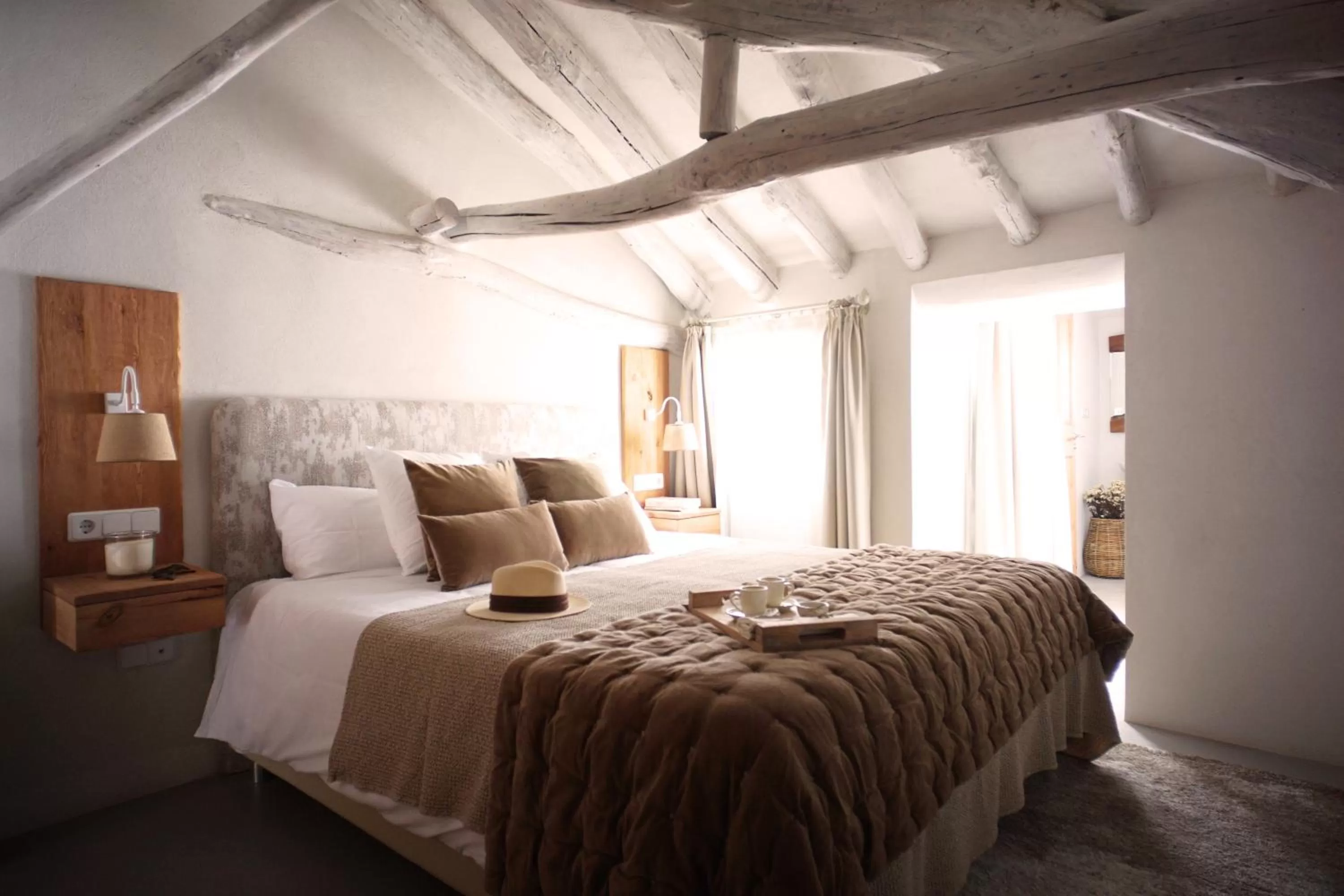 Bedroom, Bed in Hacienda Fresneda María by Real Spain Hotels Adults Recommended