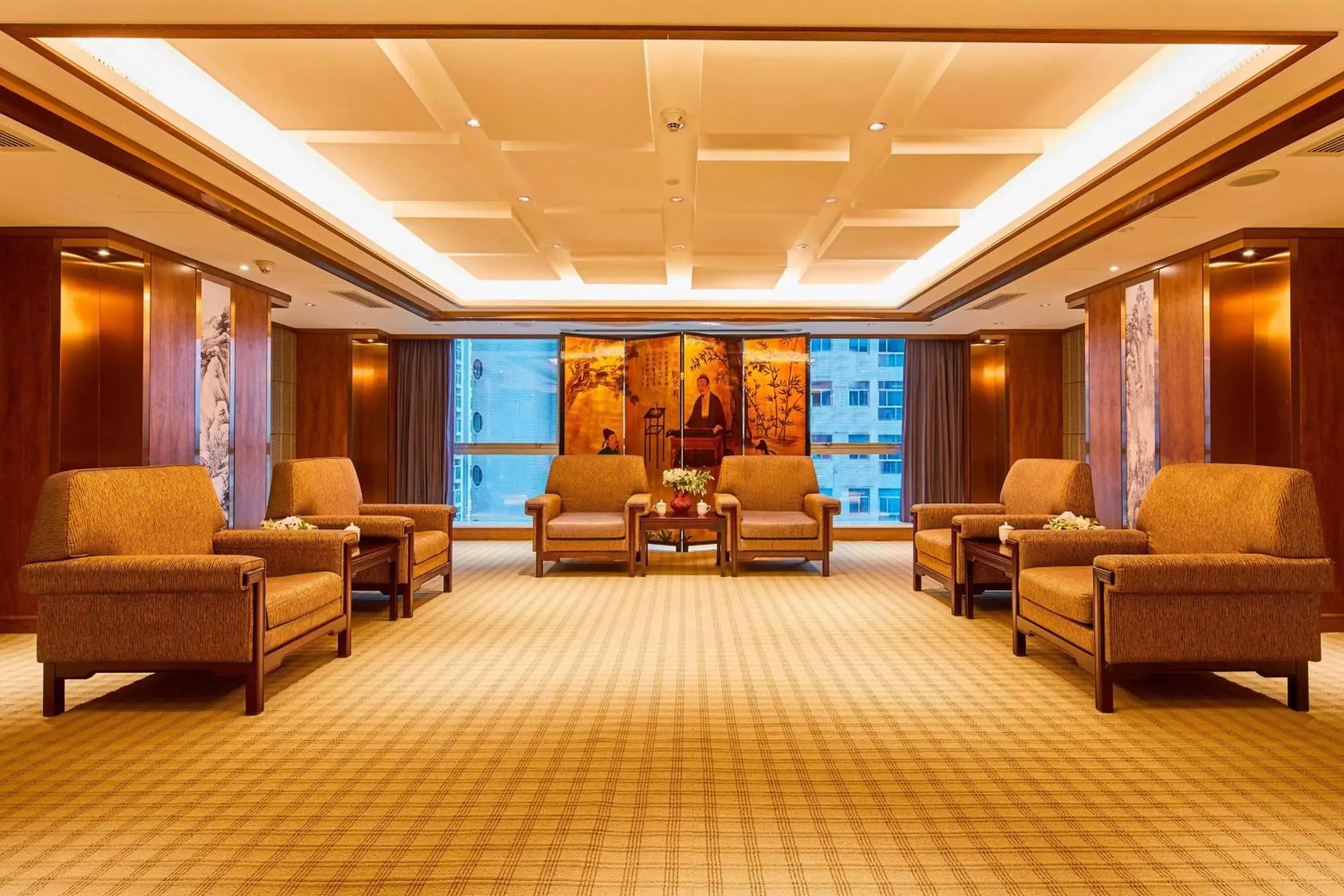 Meeting/conference room, Lobby/Reception in Sheraton Nanjing Kingsley Hotel & Towers