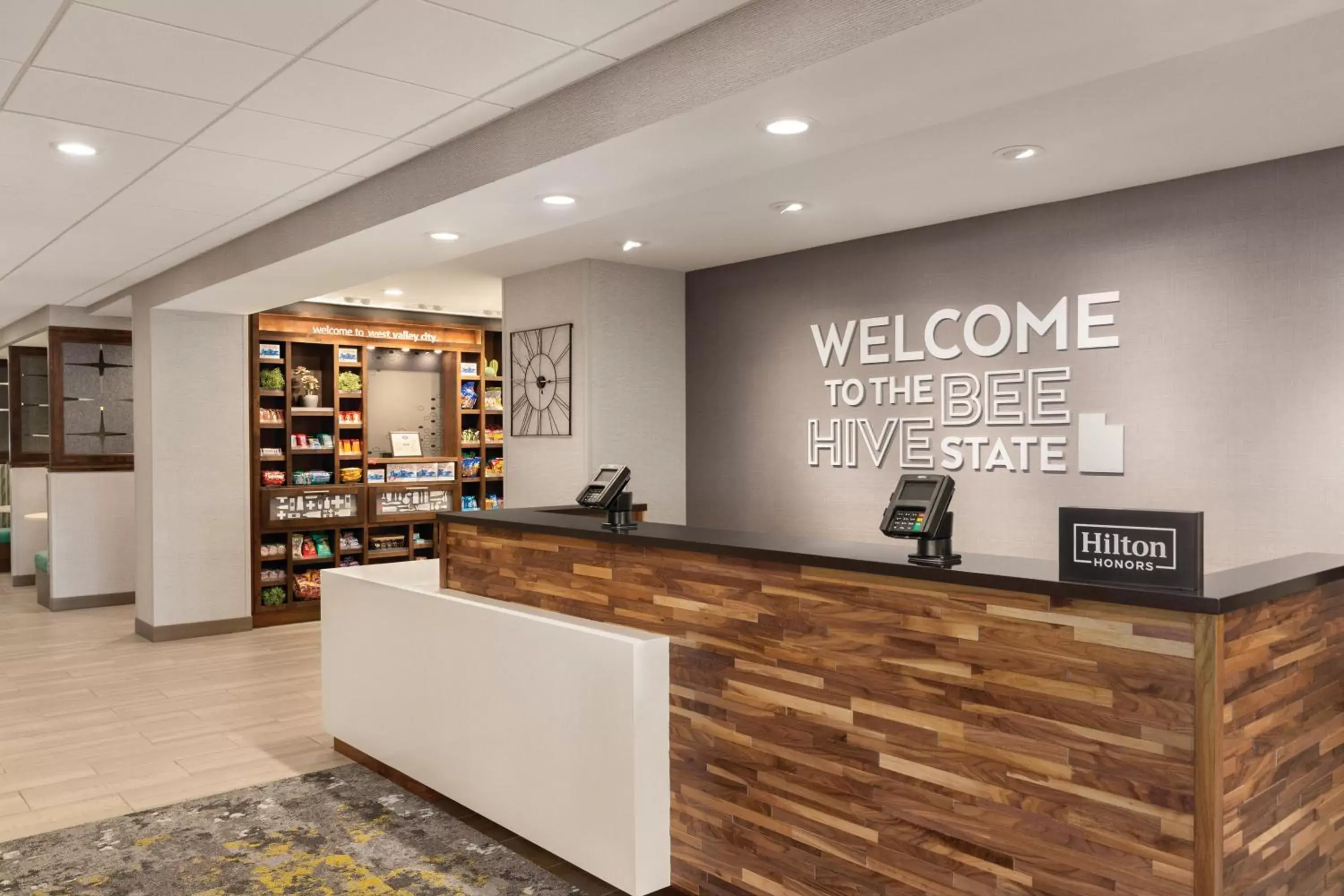 Lobby or reception in Hampton Inn West Valley Salt Lake City