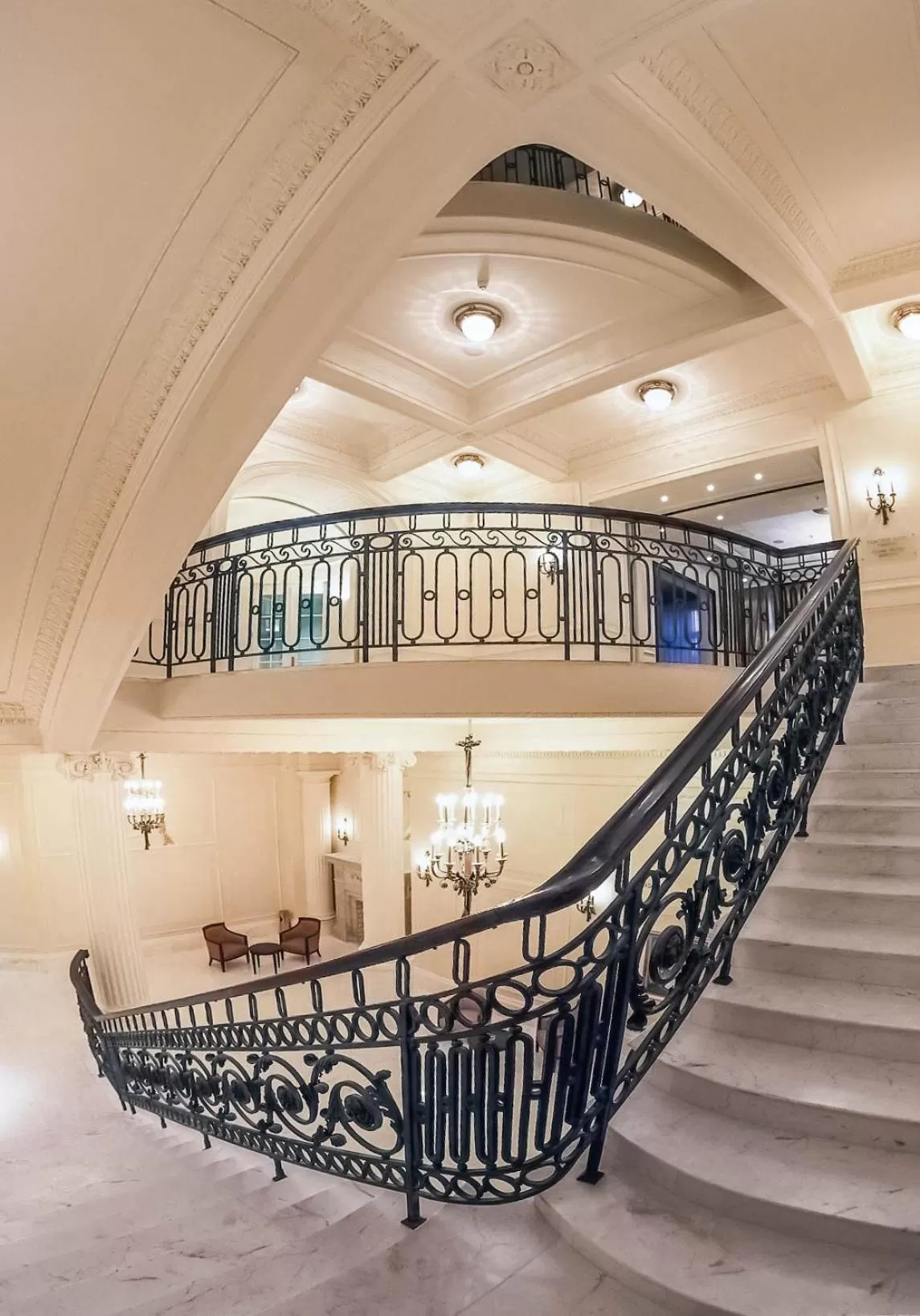 Decorative detail in Hotel Polonia Palace