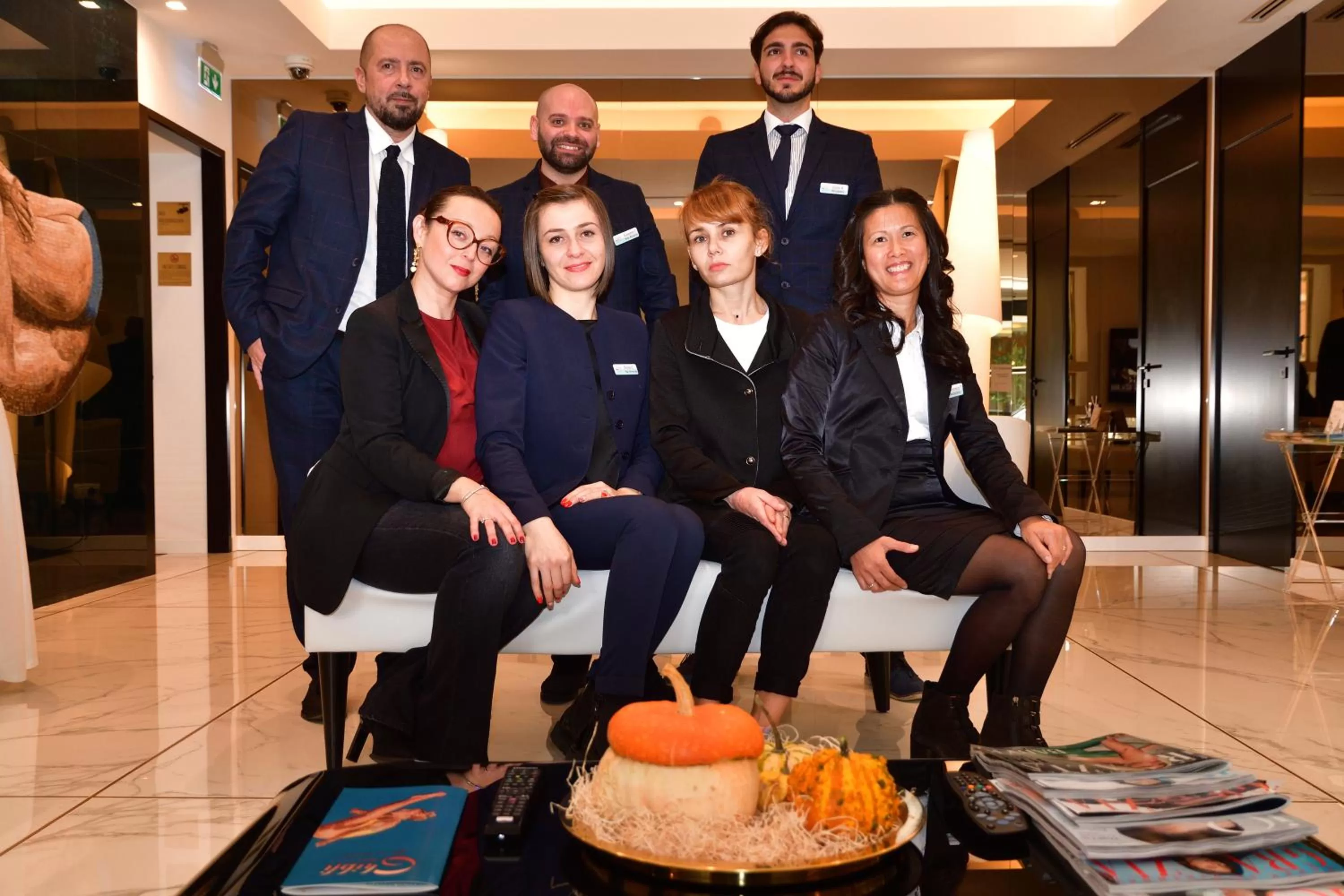 Staff in Ghibli Hotel