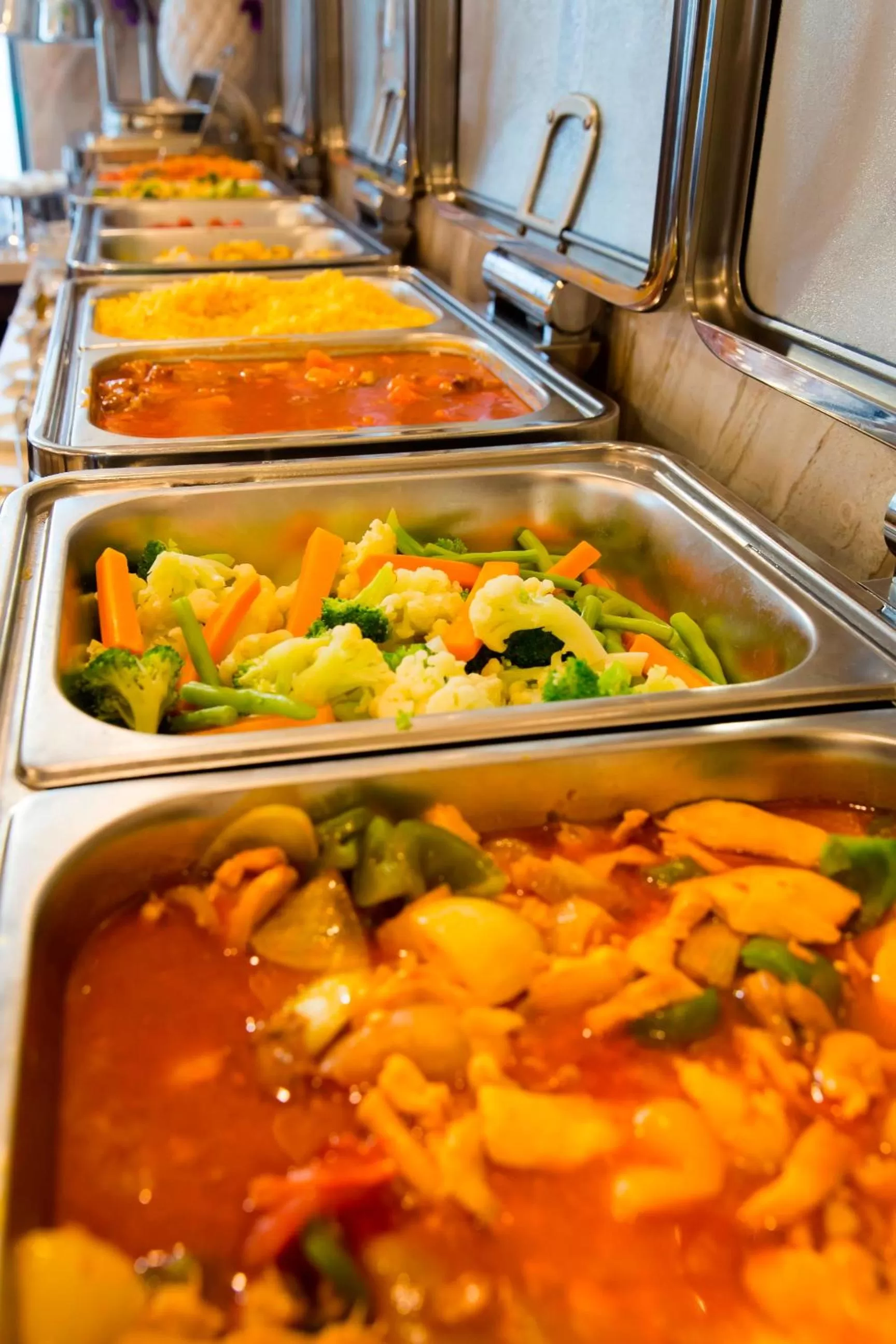 Buffet breakfast in Balcony Nha Trang Hotel