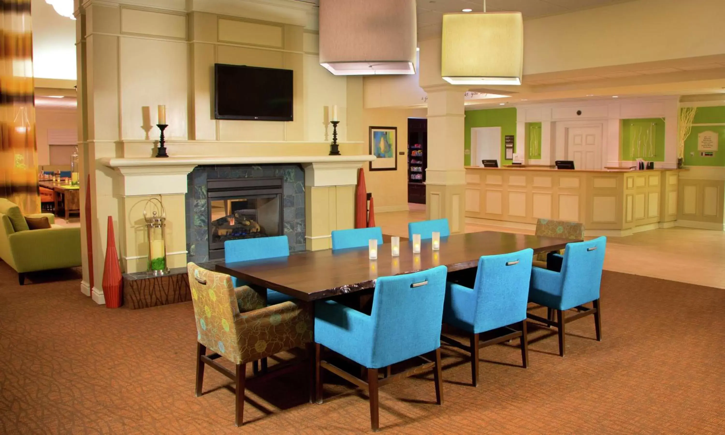 Lobby or reception in Hilton Garden Inn Pittsburgh/Southpointe