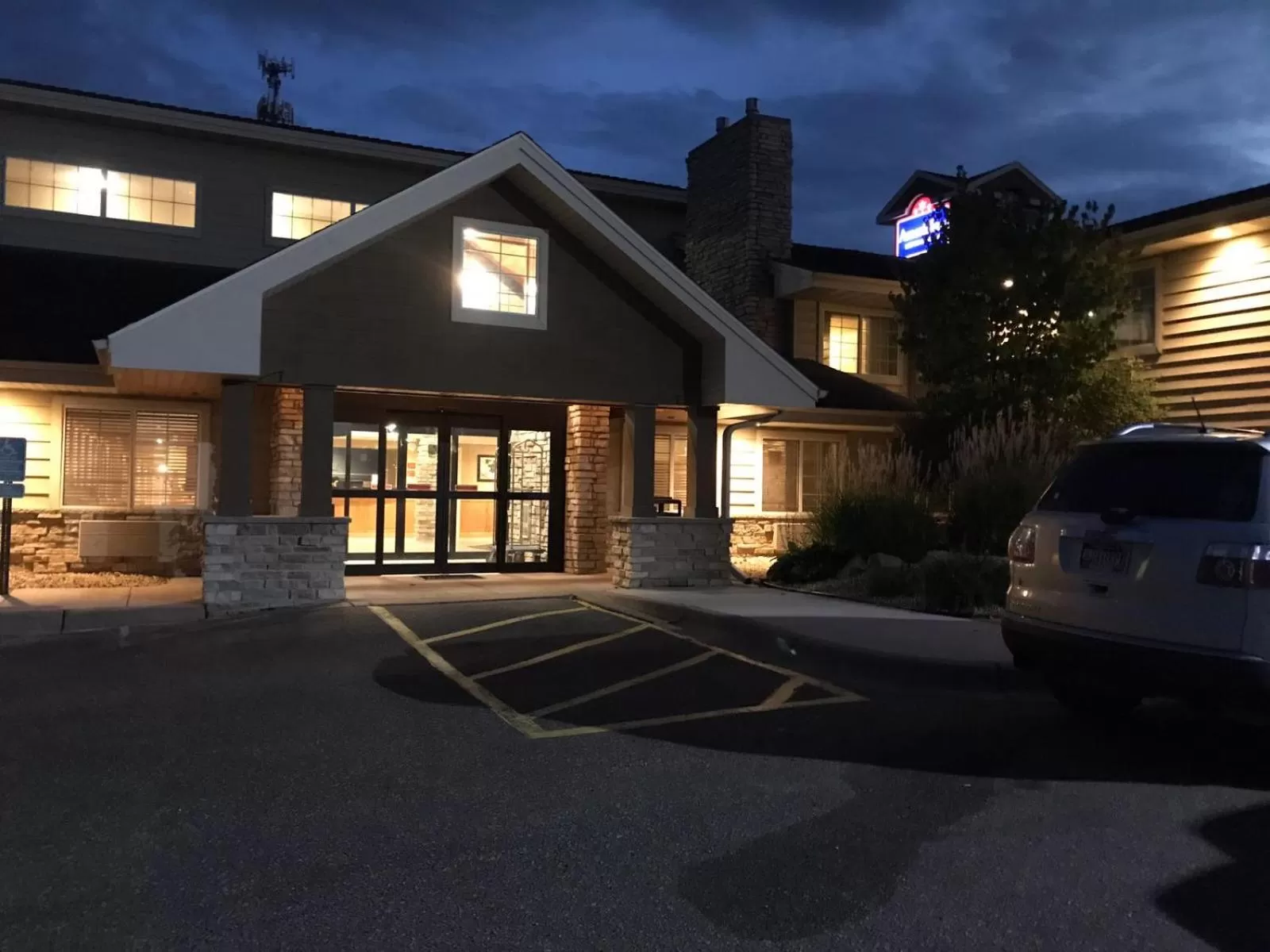 Facade/entrance in AmericInn by Wyndham Hotel and Suites Long Lake