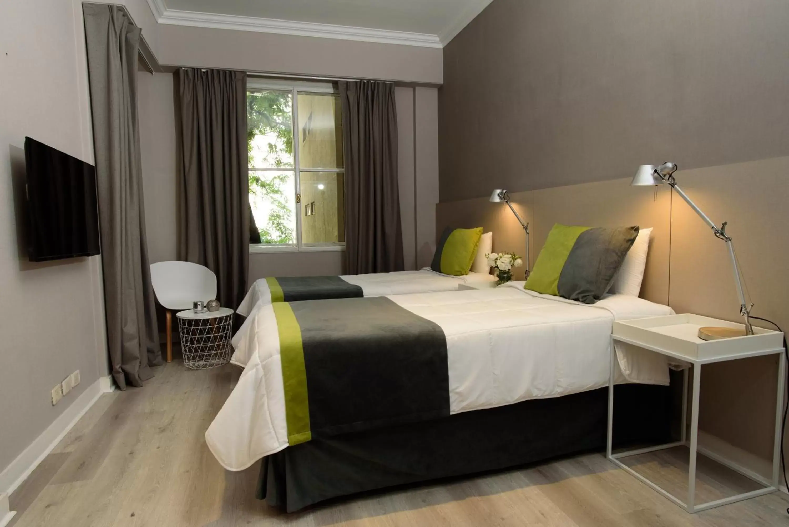 Bed in SuMa Recoleta Hotel