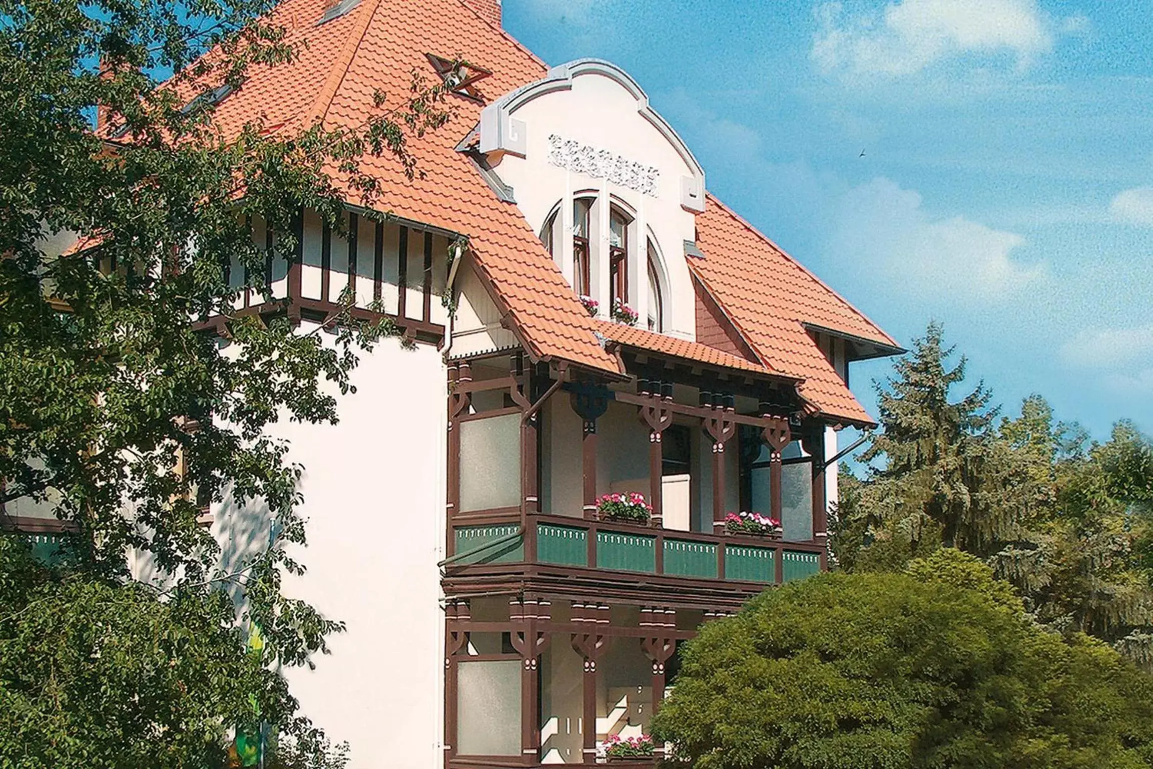 Facade/entrance, Property Building in Vitalhotel am Stadtpark Superior