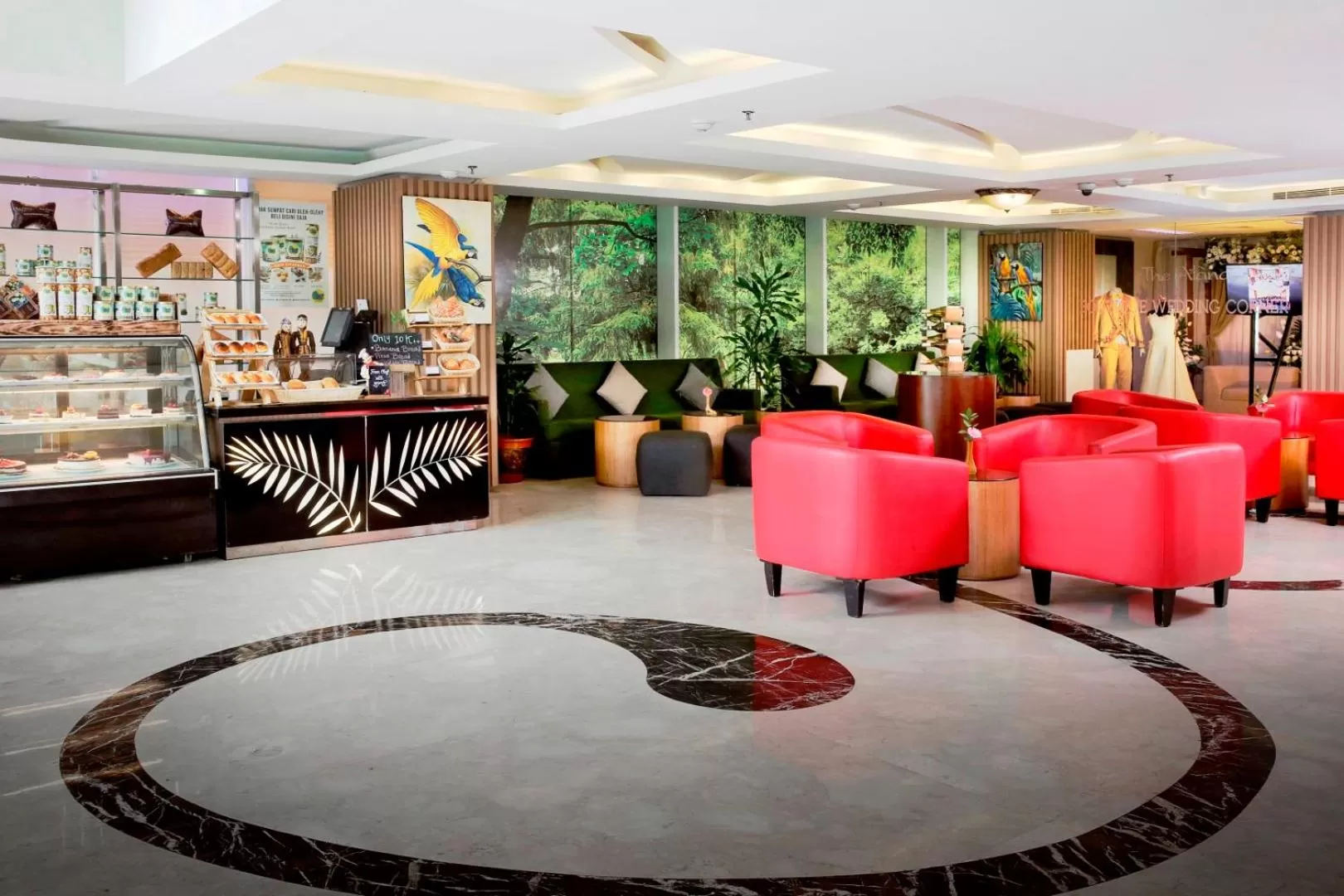 Lounge or bar in The Alana Surabaya