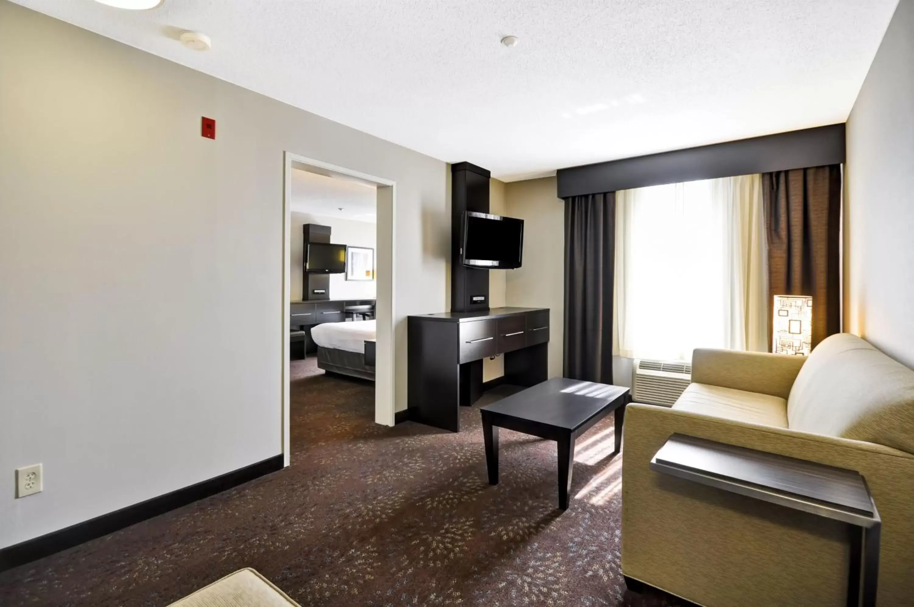 Photo of the whole room, Seating Area in Holiday Inn Express Romulus / Detroit Airport, an IHG Hotel