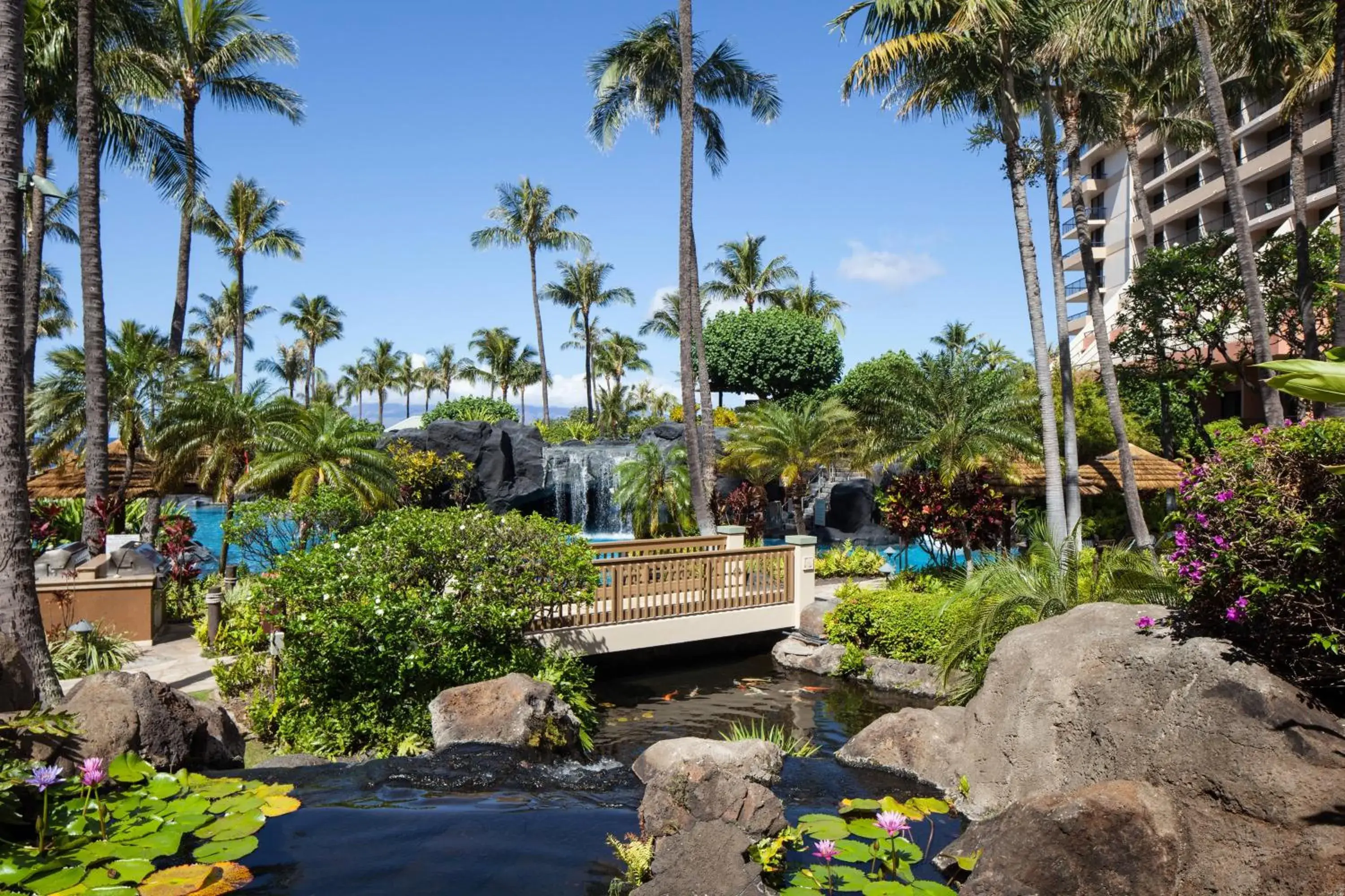 Property building in Marriott's Maui Ocean Club  - Lahaina & Napili Towers