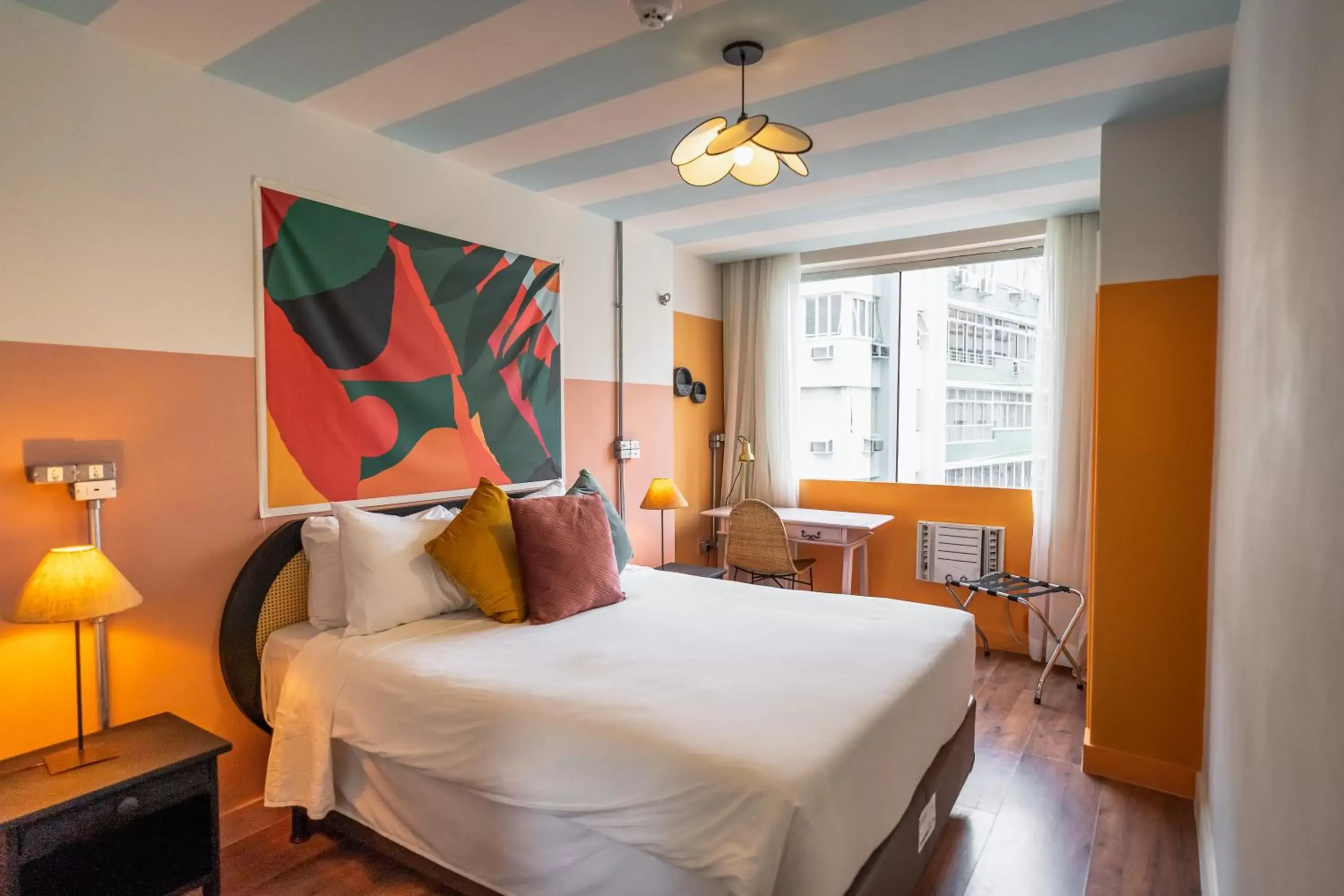 Bed in Selina Copacabana Bed in Selina Copacabana