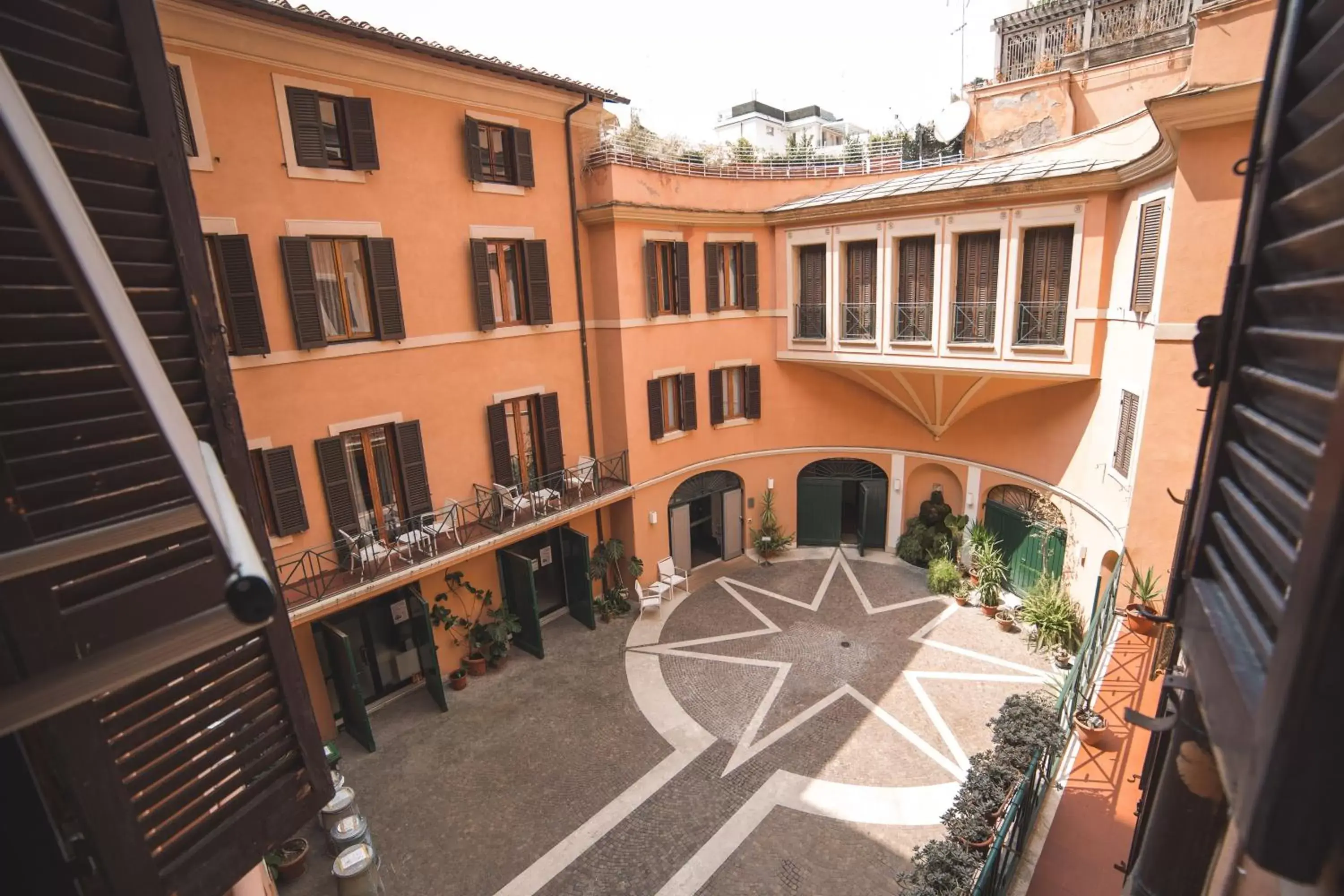 Balcony/Terrace in Rome Kings Suite