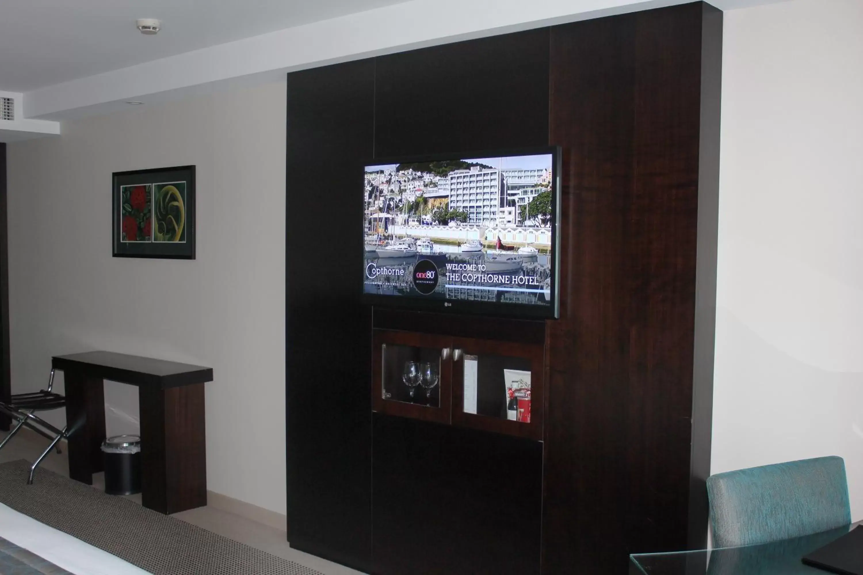 TV and multimedia, TV/Entertainment Center in Copthorne Hotel Wellington, Oriental Bay