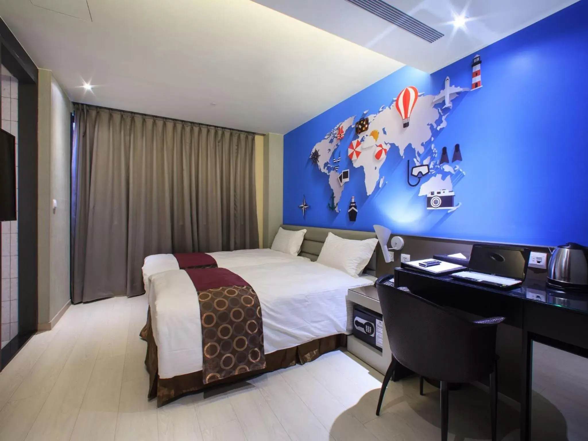 Standard Twin Room in Stay Hotel - Taichung Zhongqing Standard Twin Room in Stay Hotel - Taichung Zhongqing
