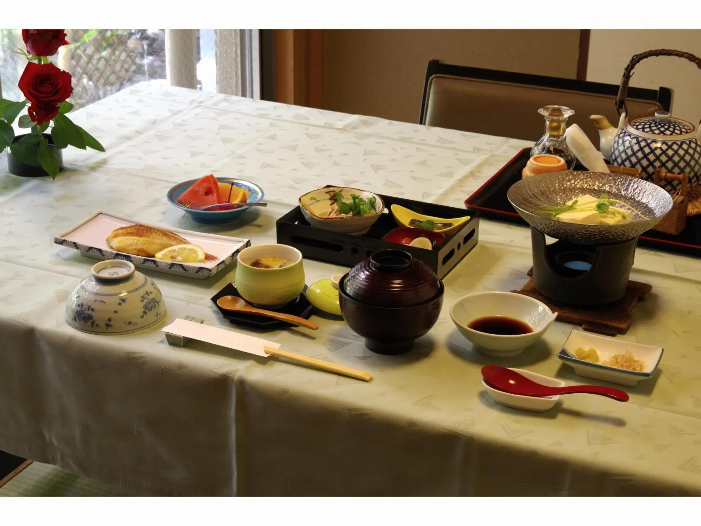 Food close-up, Breakfast in Kyou no Yado Kagihei Hotel