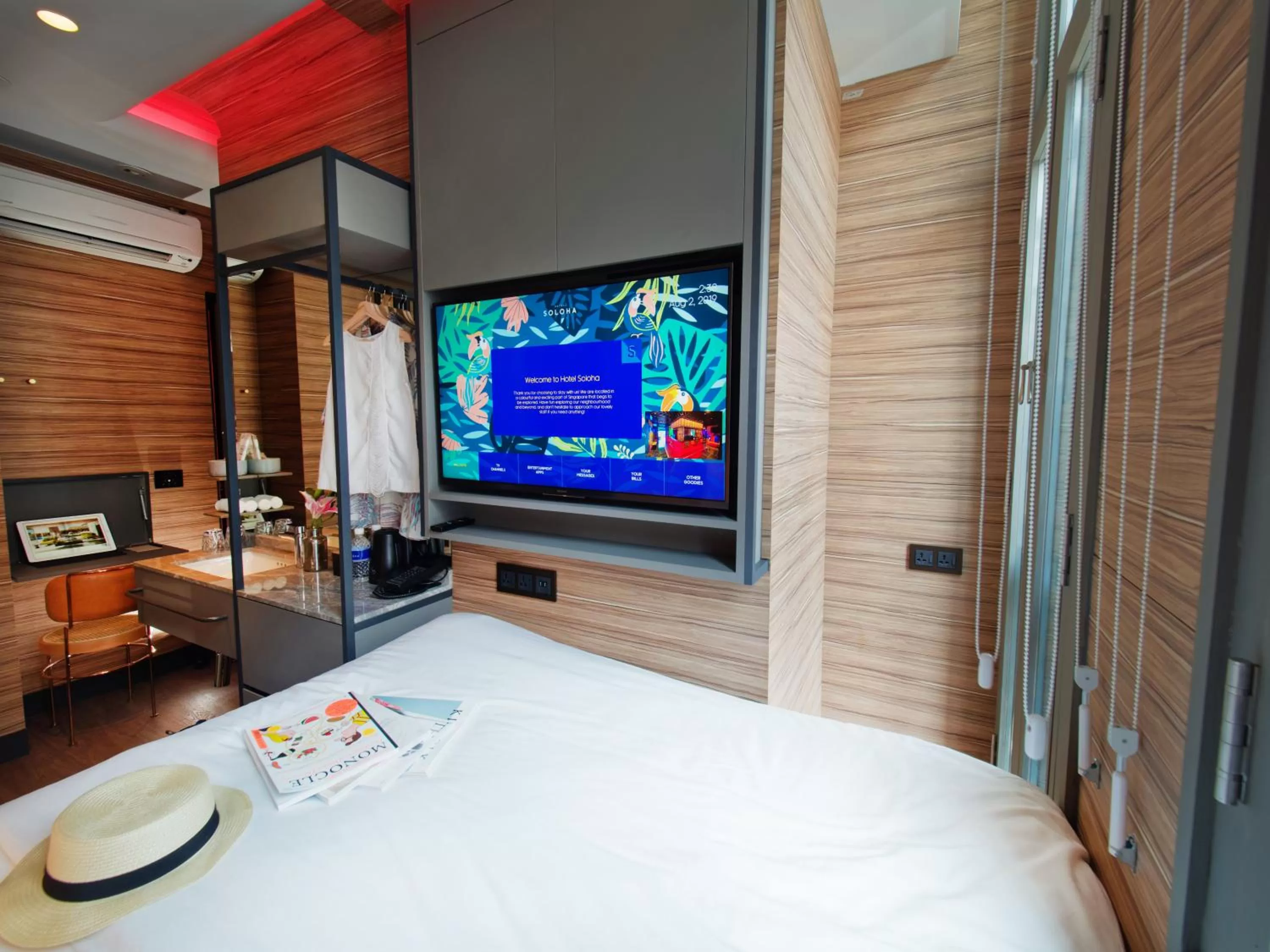 Photo of the whole room in Hotel Soloha at Chinatown