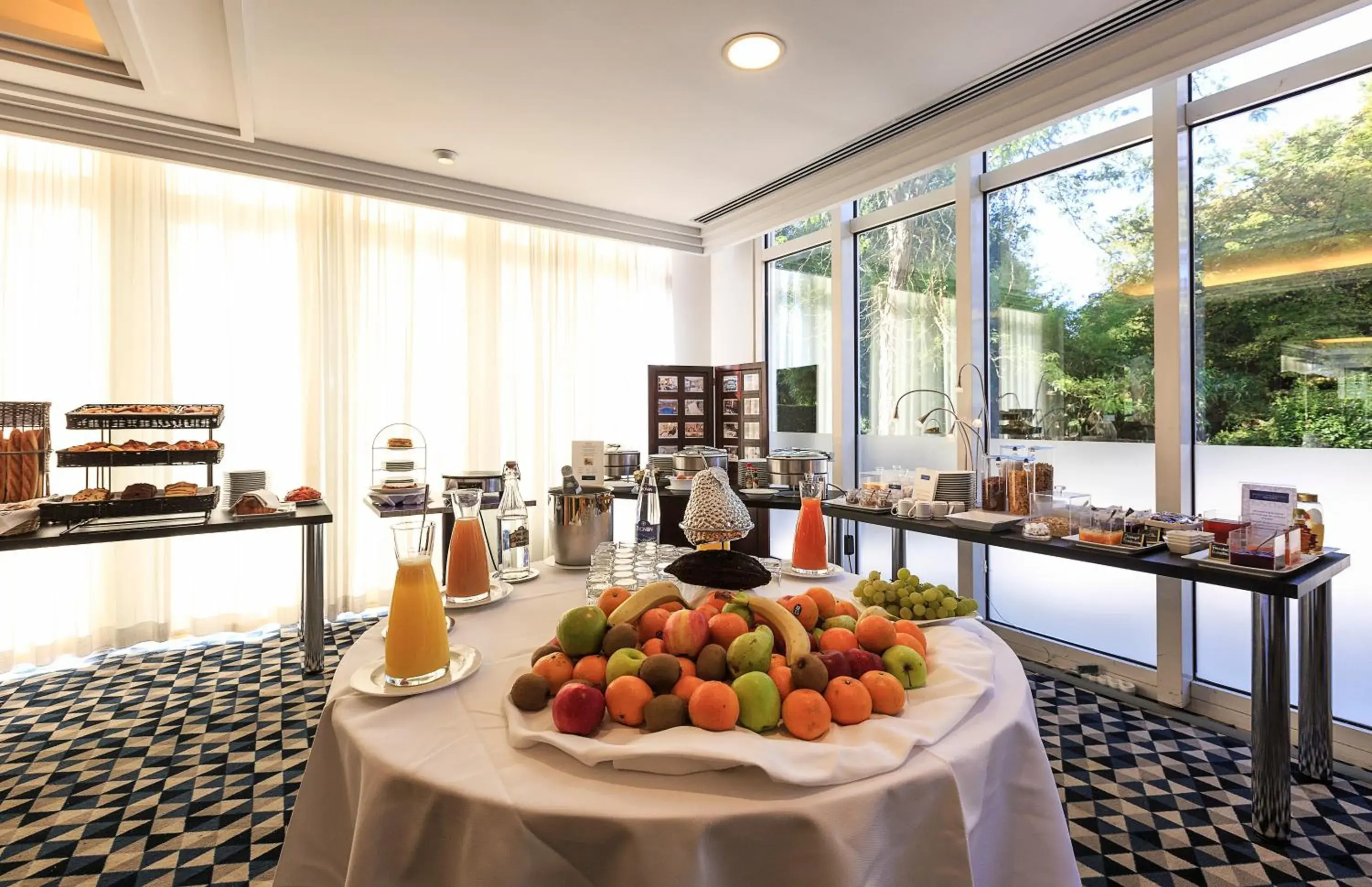 Buffet breakfast, Food in Vichy Spa Hotel Les Celestins