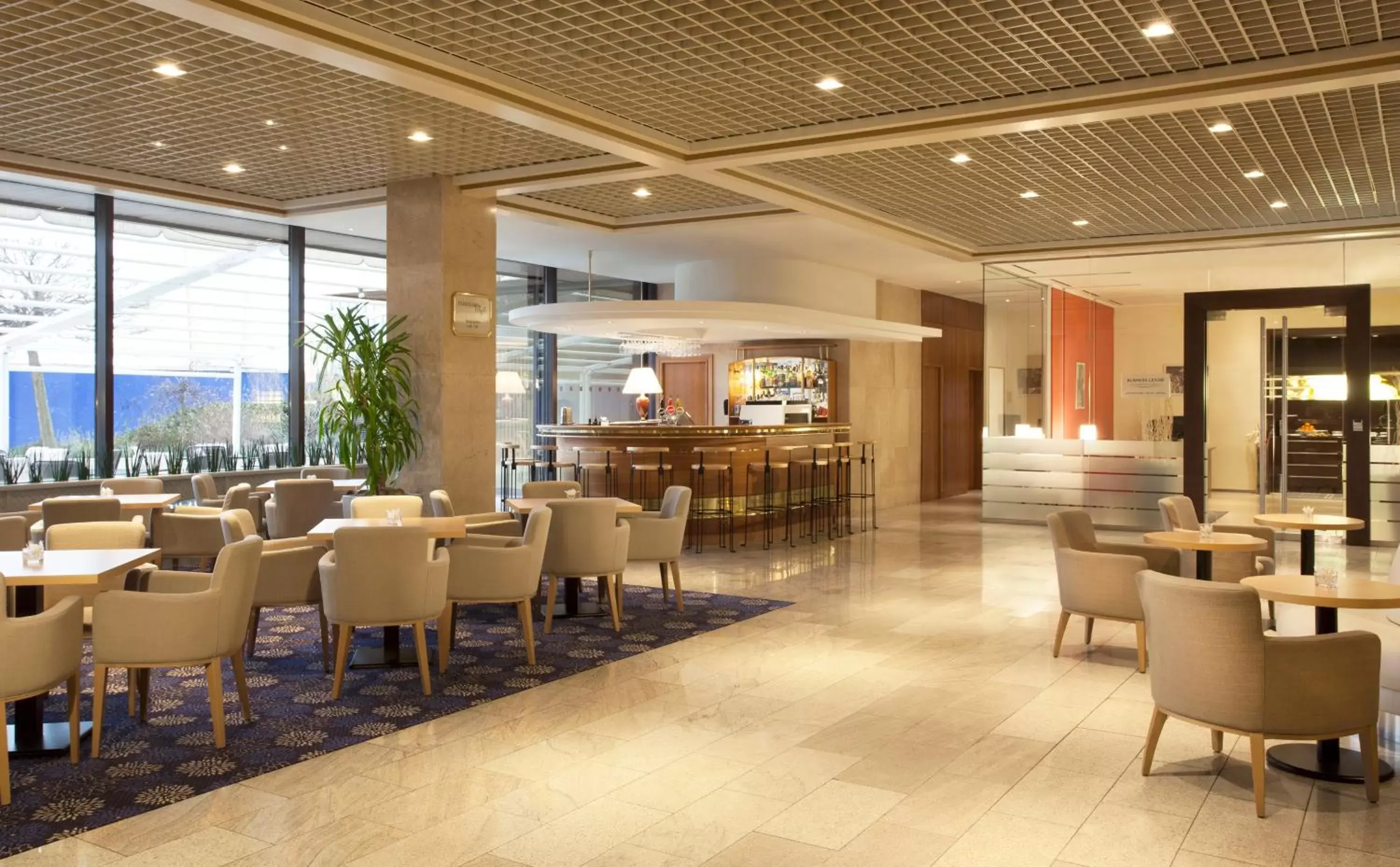 Lobby or reception, Lounge/Bar in Panorama Hotel Prague