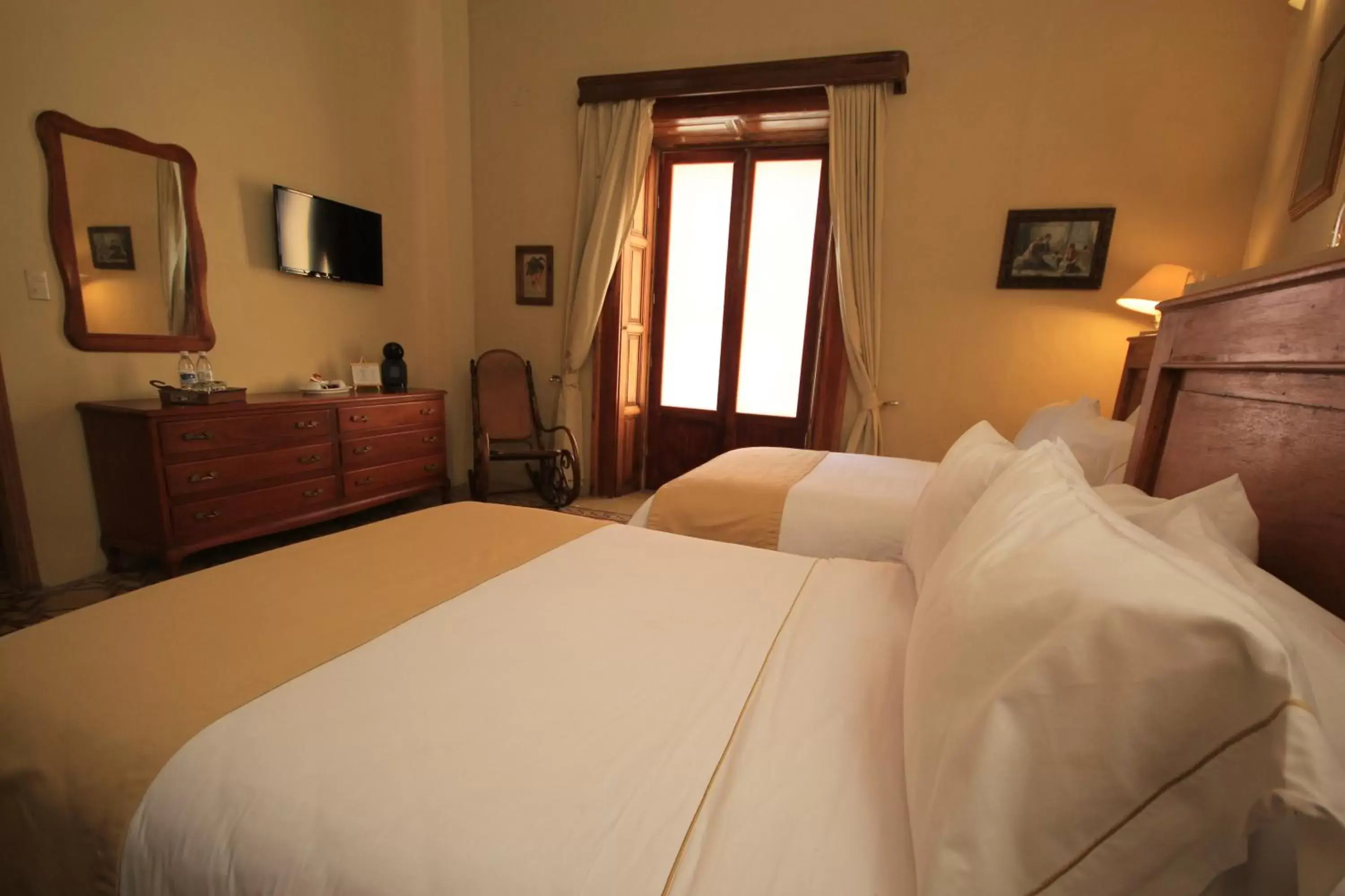 Bed in Hotel Boutique Ponciano