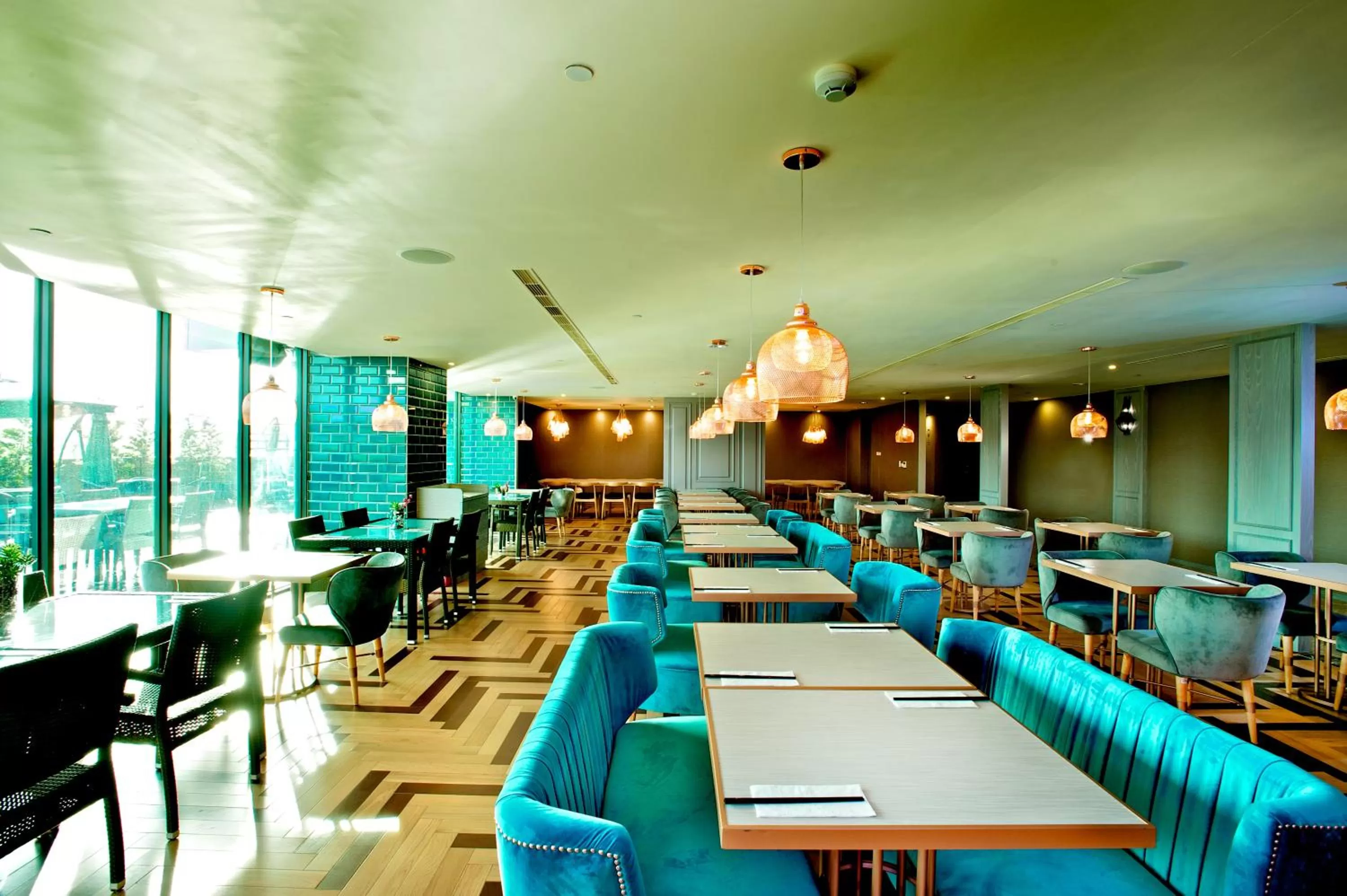 Dining area in FX Hotel Tainan