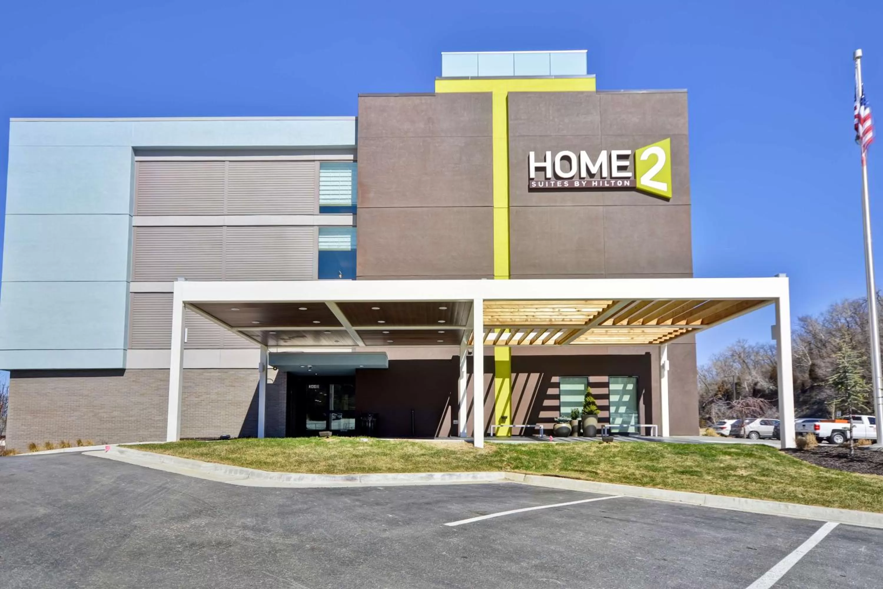 Property building in Home2 Suites by Hilton Kansas City KU Medical Center