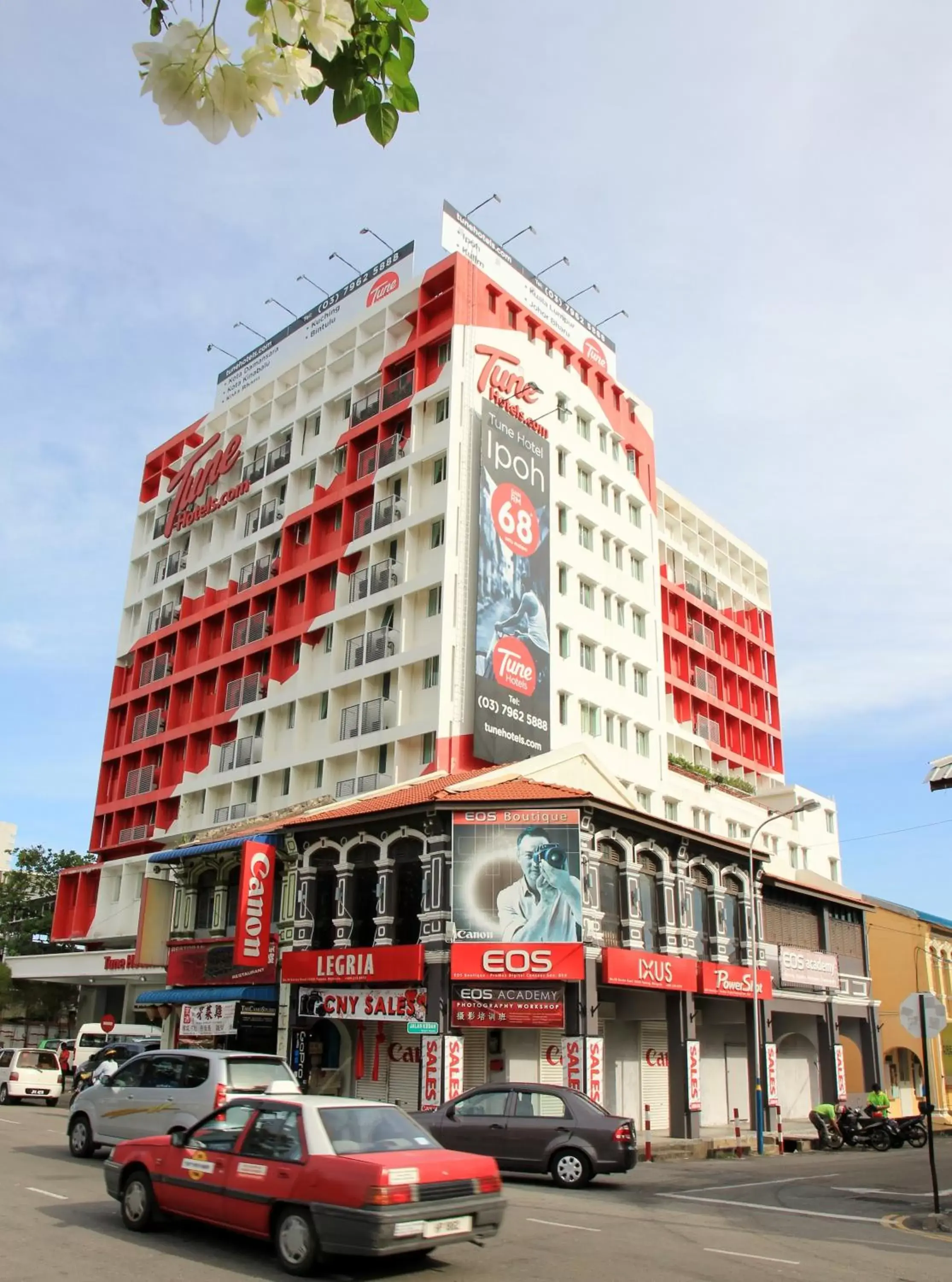 Property building in Tune Hotel Georgetown Penang