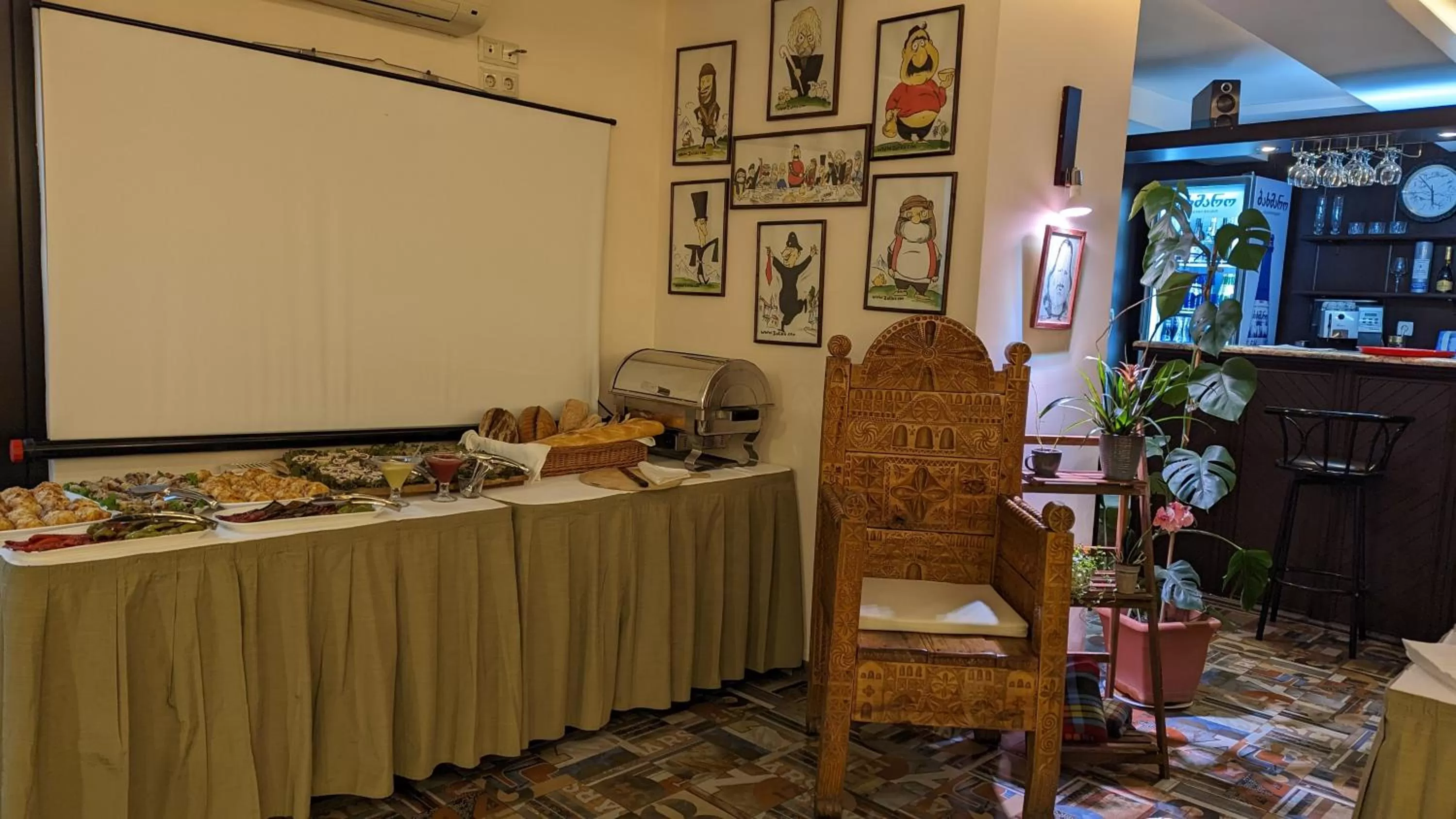 Breakfast in Hotel Kartli