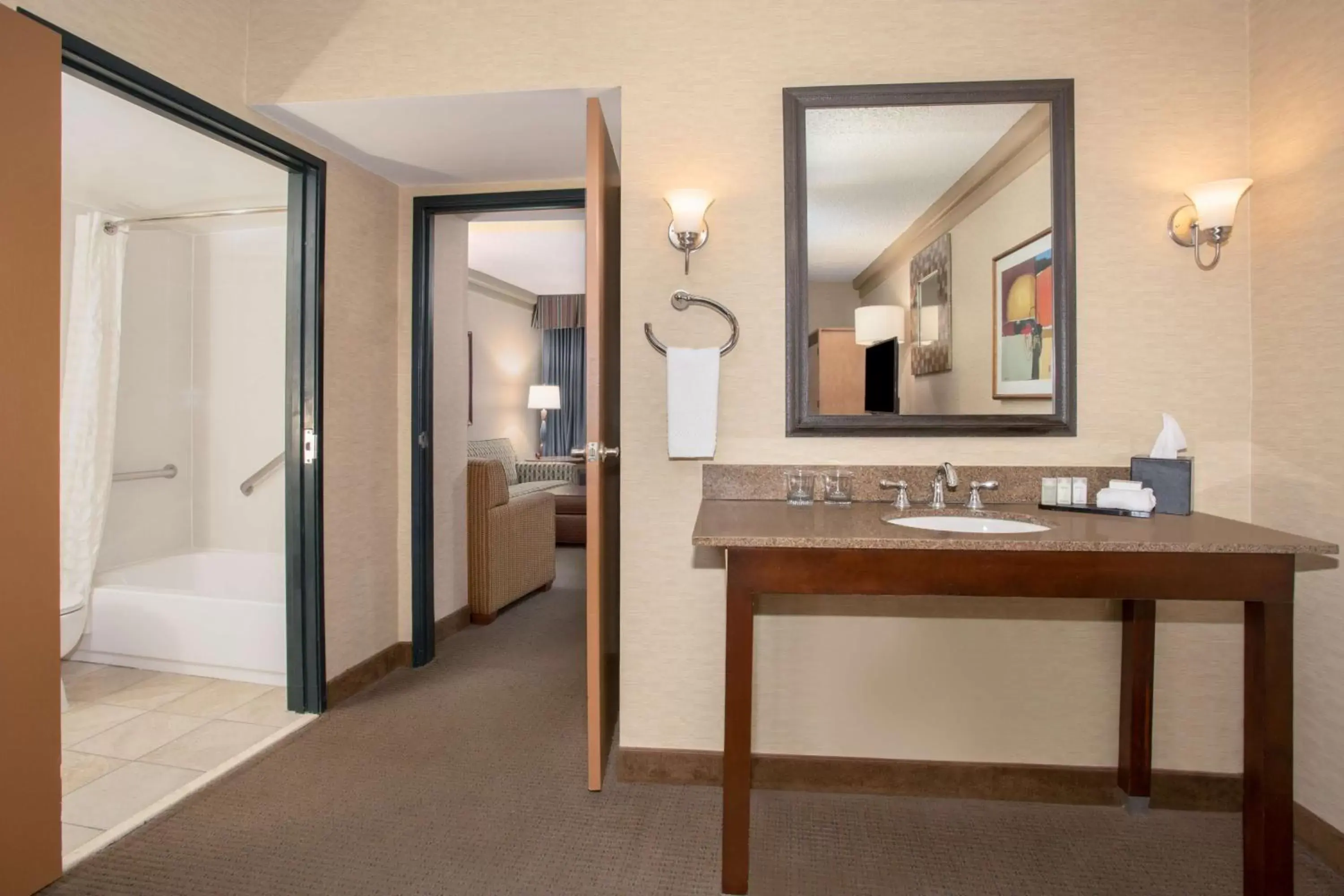 Bathroom in Embassy Suites by Hilton Phoenix Biltmore