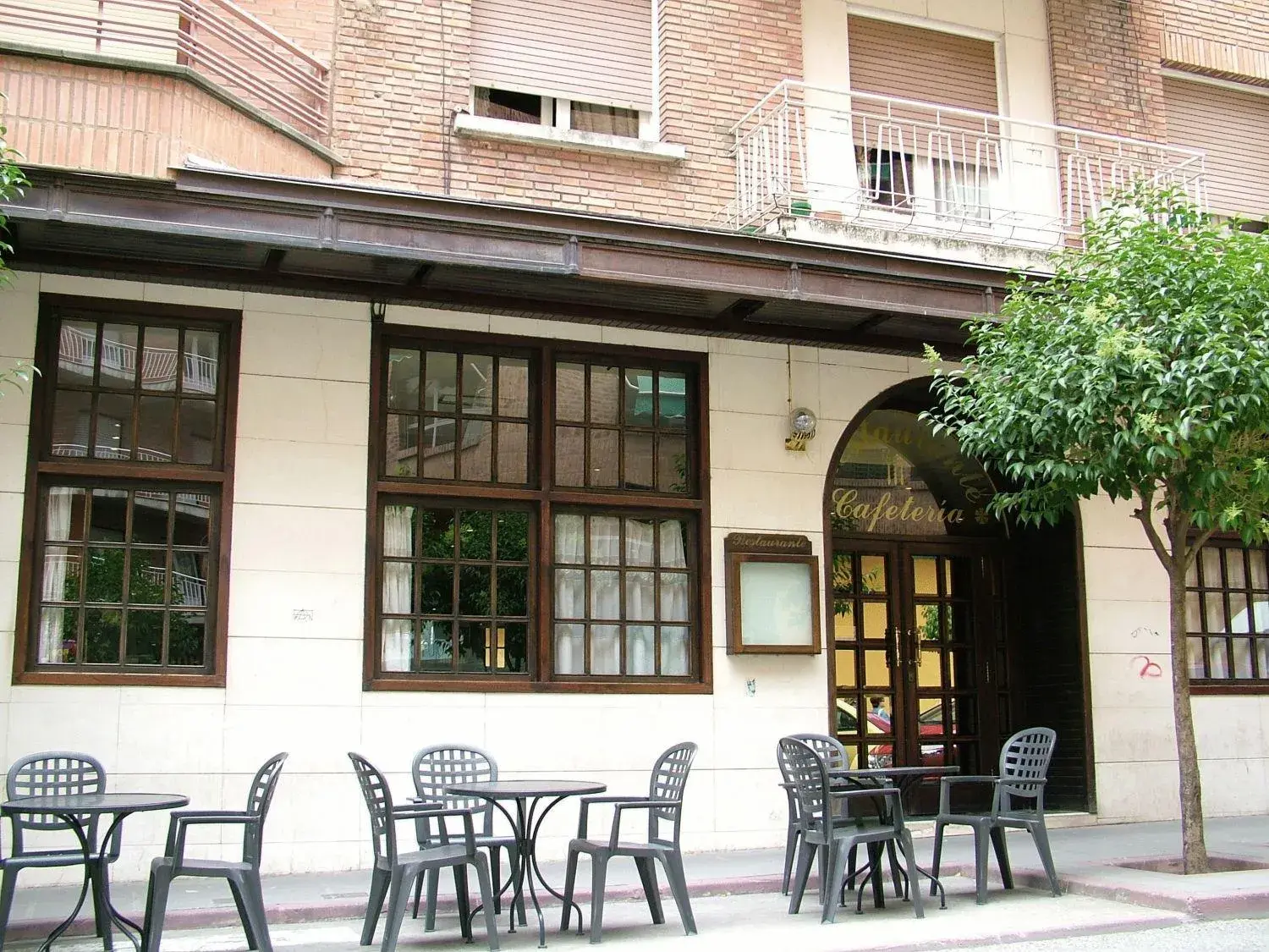 Property building, Patio/Outdoor Area in Hotel Ciudad De Calahorra