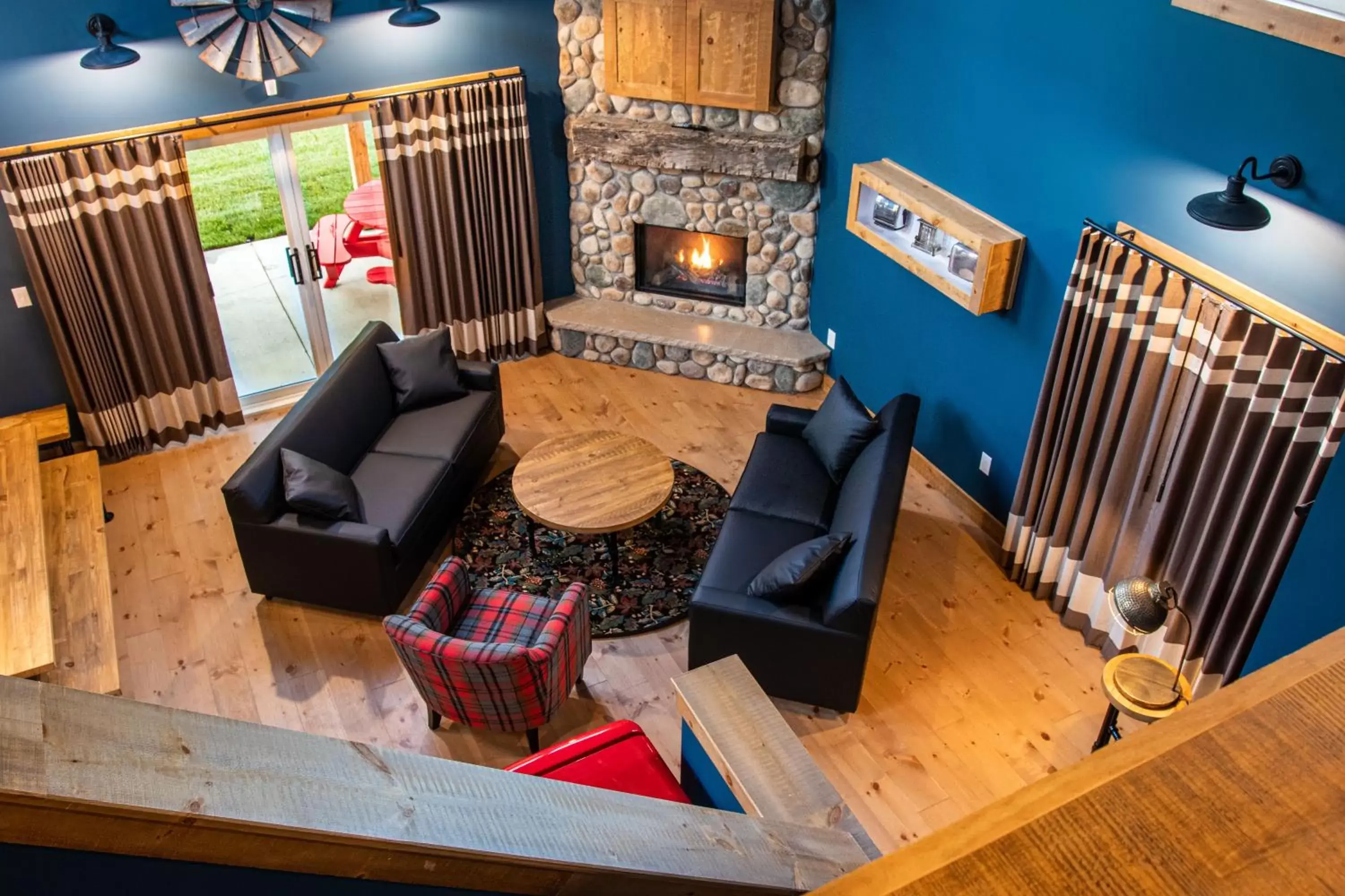 Seating Area in Great Wolf Lodge - Niagara Falls