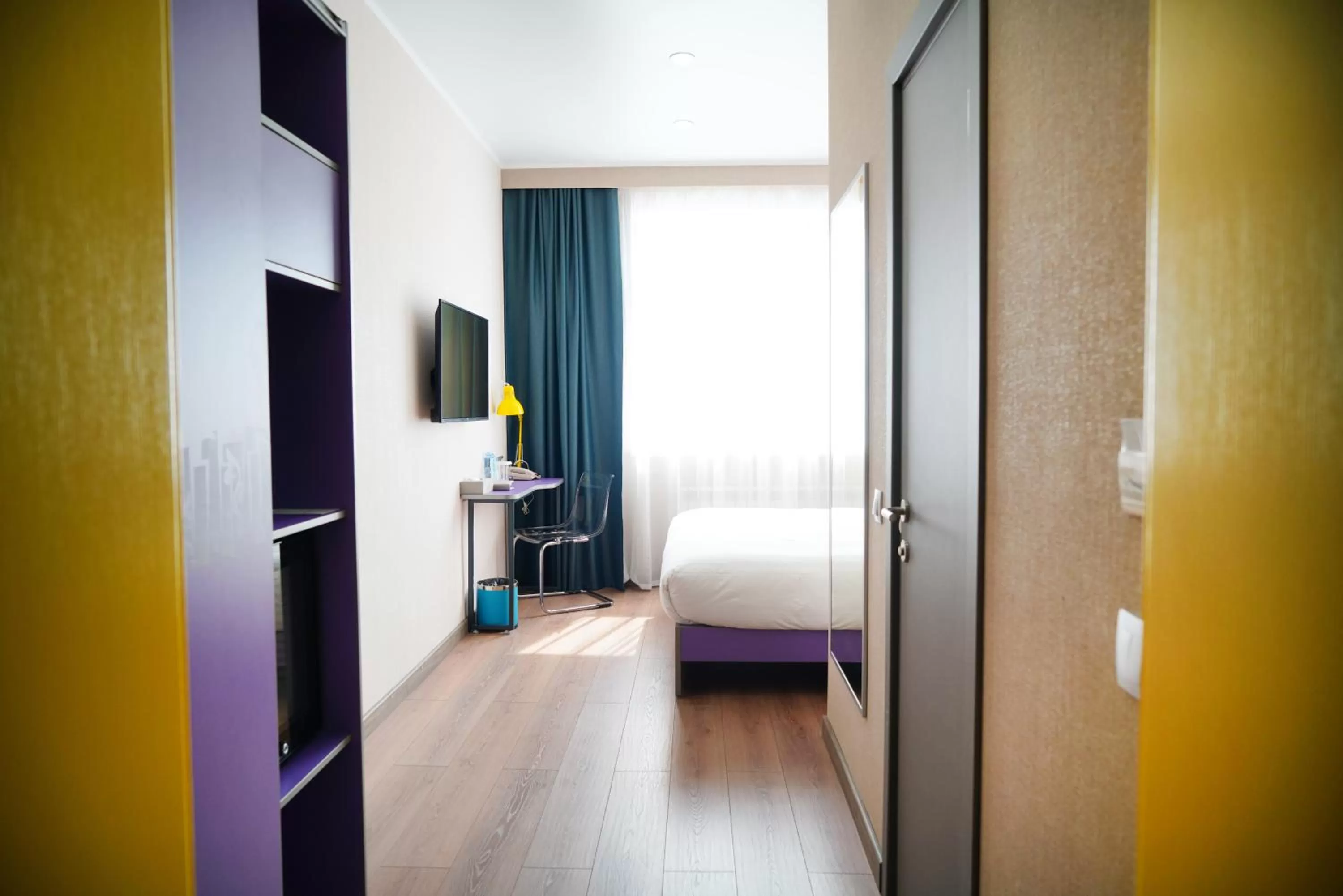 Bed in City Hotel Shymkent