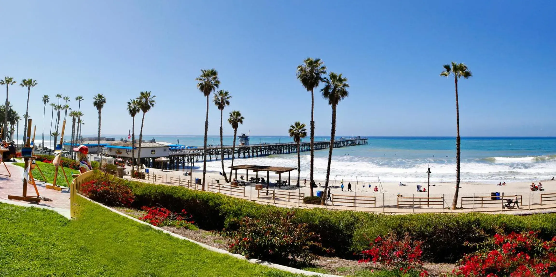 Beach in San Clemente Cove Resort