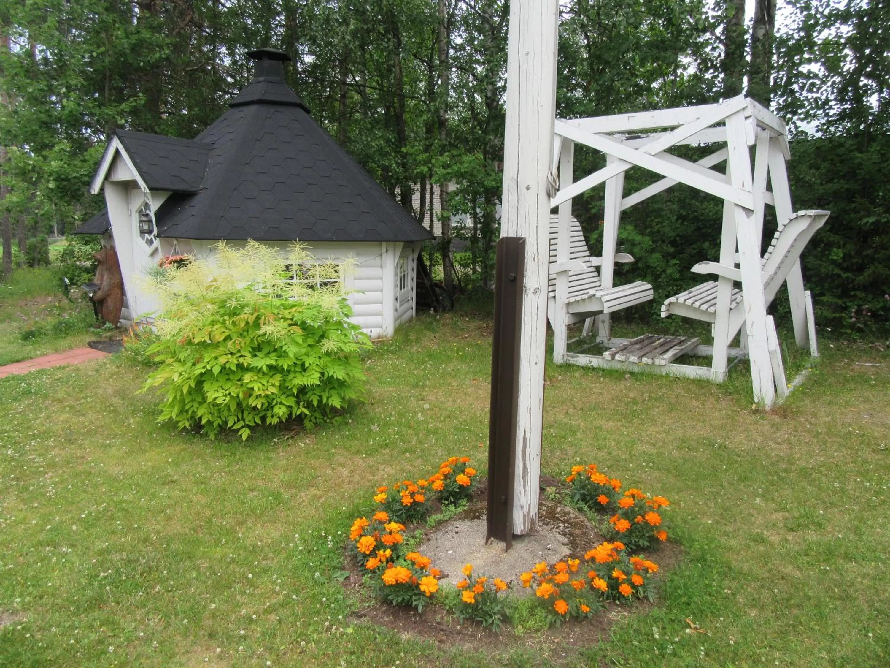 Garden in Ruska Bed & Breakfast