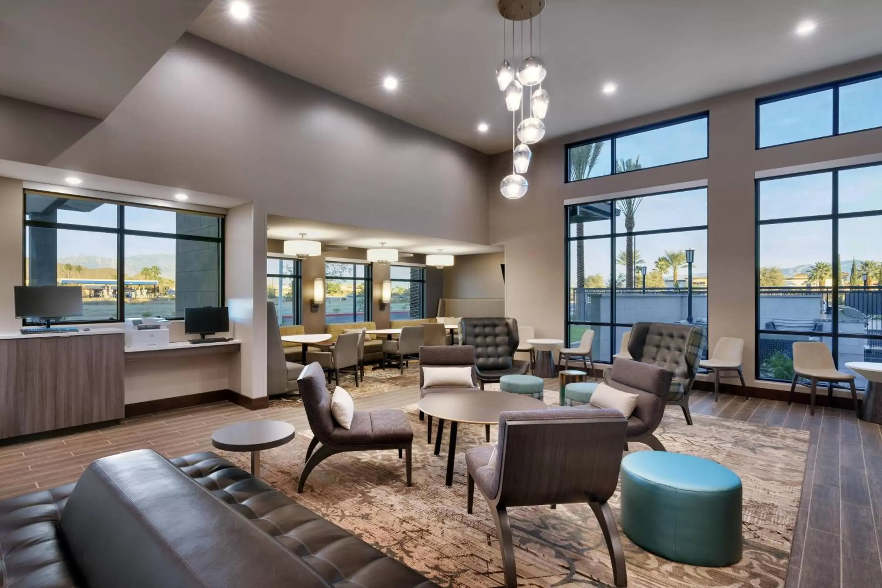 Lobby or reception in Residence Inn by Marriott La Quinta