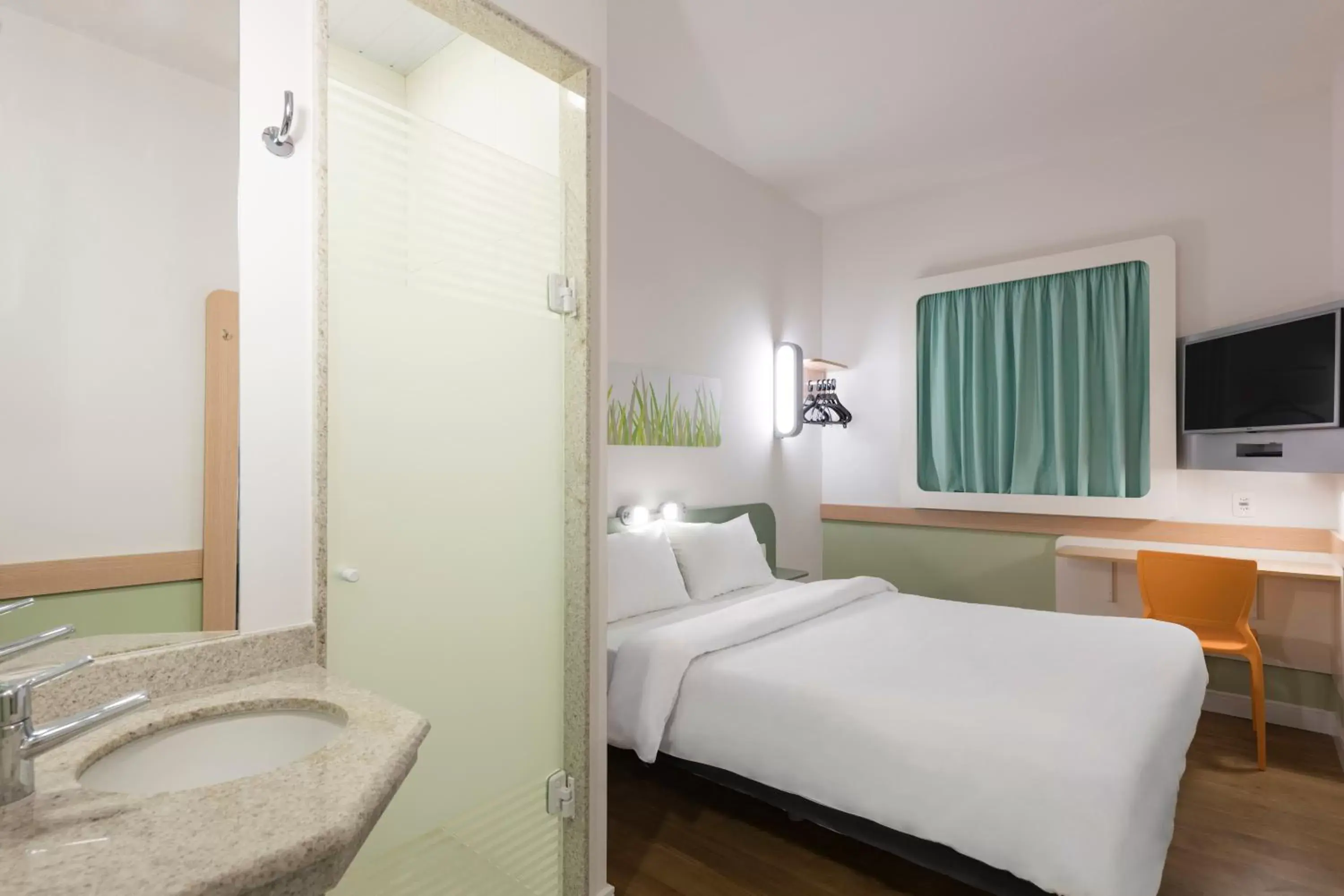 Bed in ibis budget Sao Bernardo do Campo