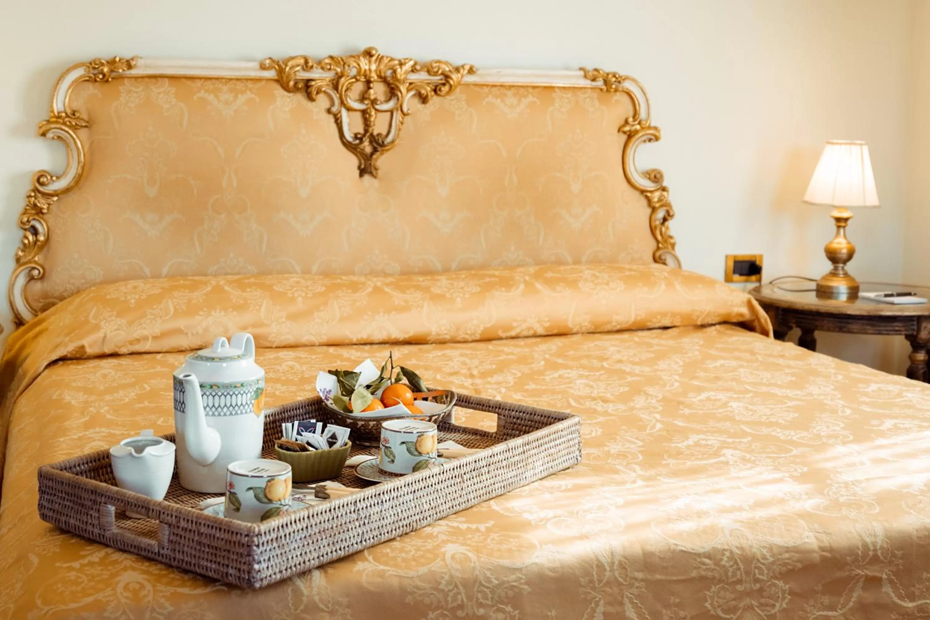 Bed in Hotel Palazzo Alexander